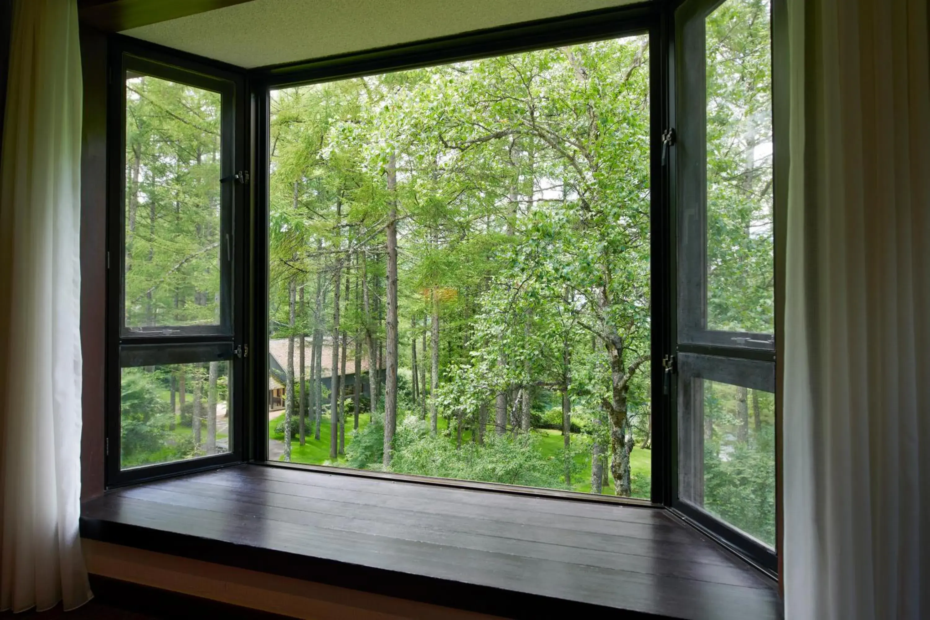 Garden view in Tateshina Tokyu Hotel Garden view in Tateshina Tokyu Hotel