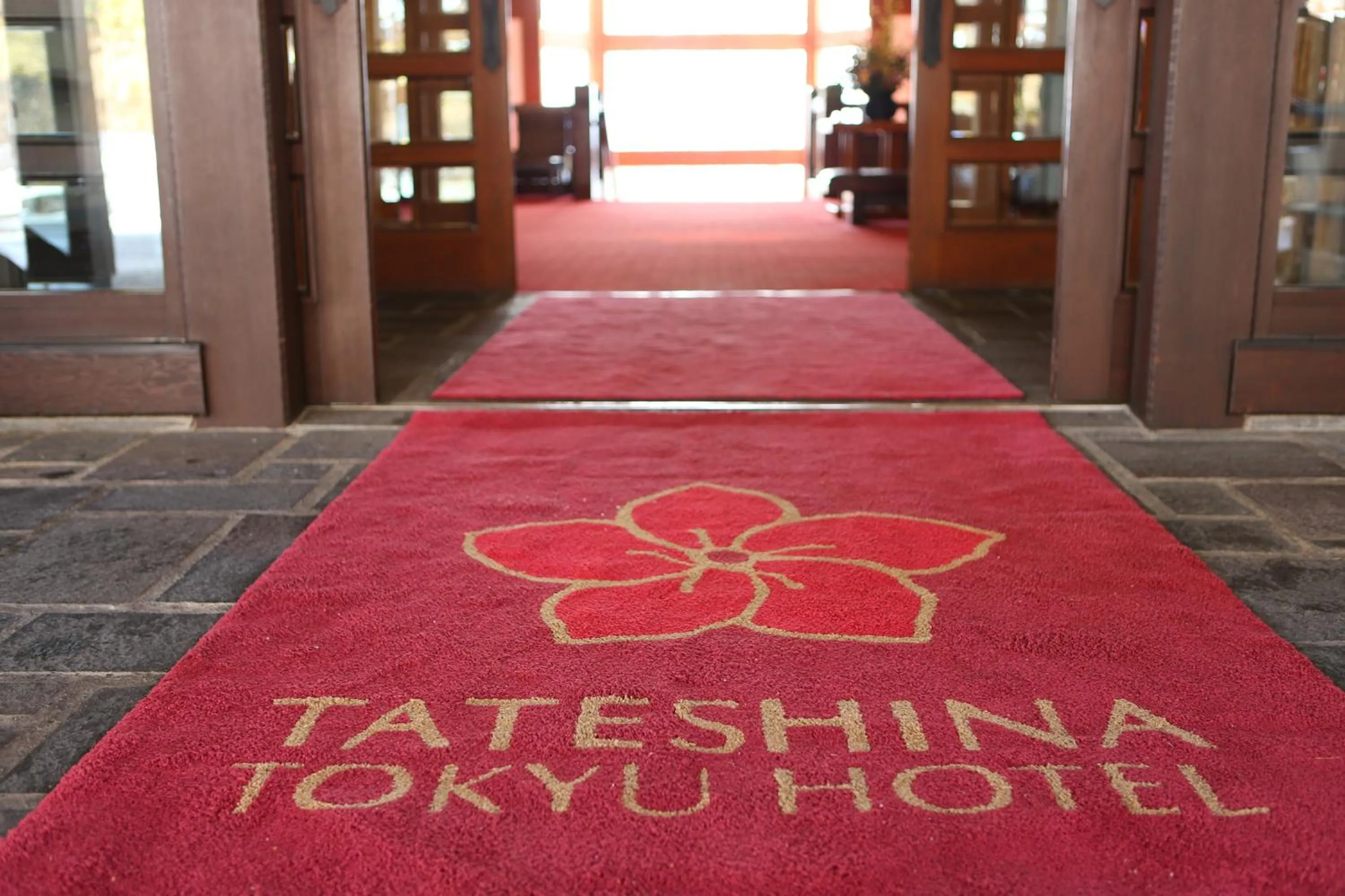 Decorative detail in Tateshina Tokyu Hotel
