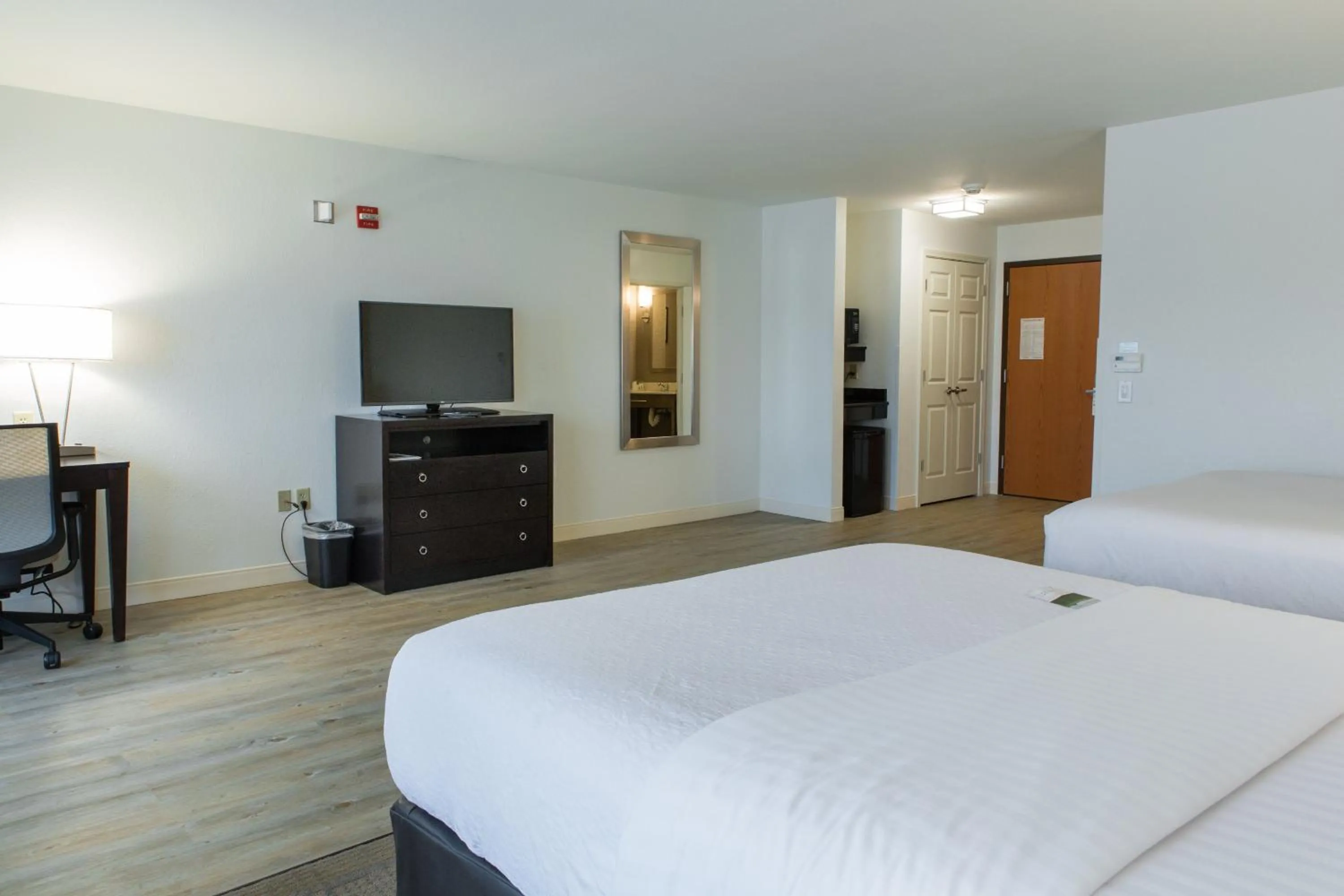 Photo of the whole room, Bed in Holiday Inn Hotel & Suites Bloomington Airport by IHG