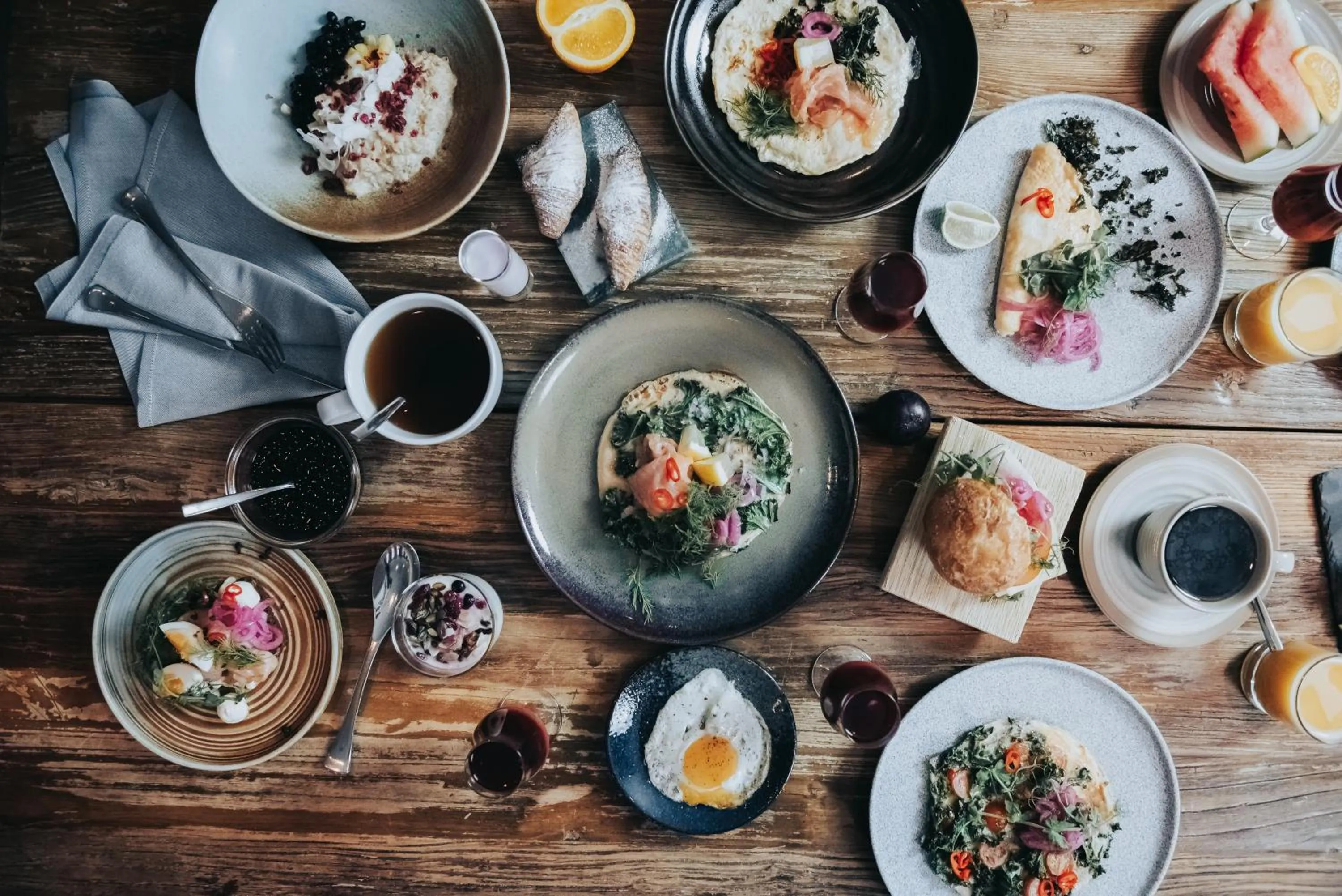 Buffet breakfast in Clarion Hotel Grand Östersund