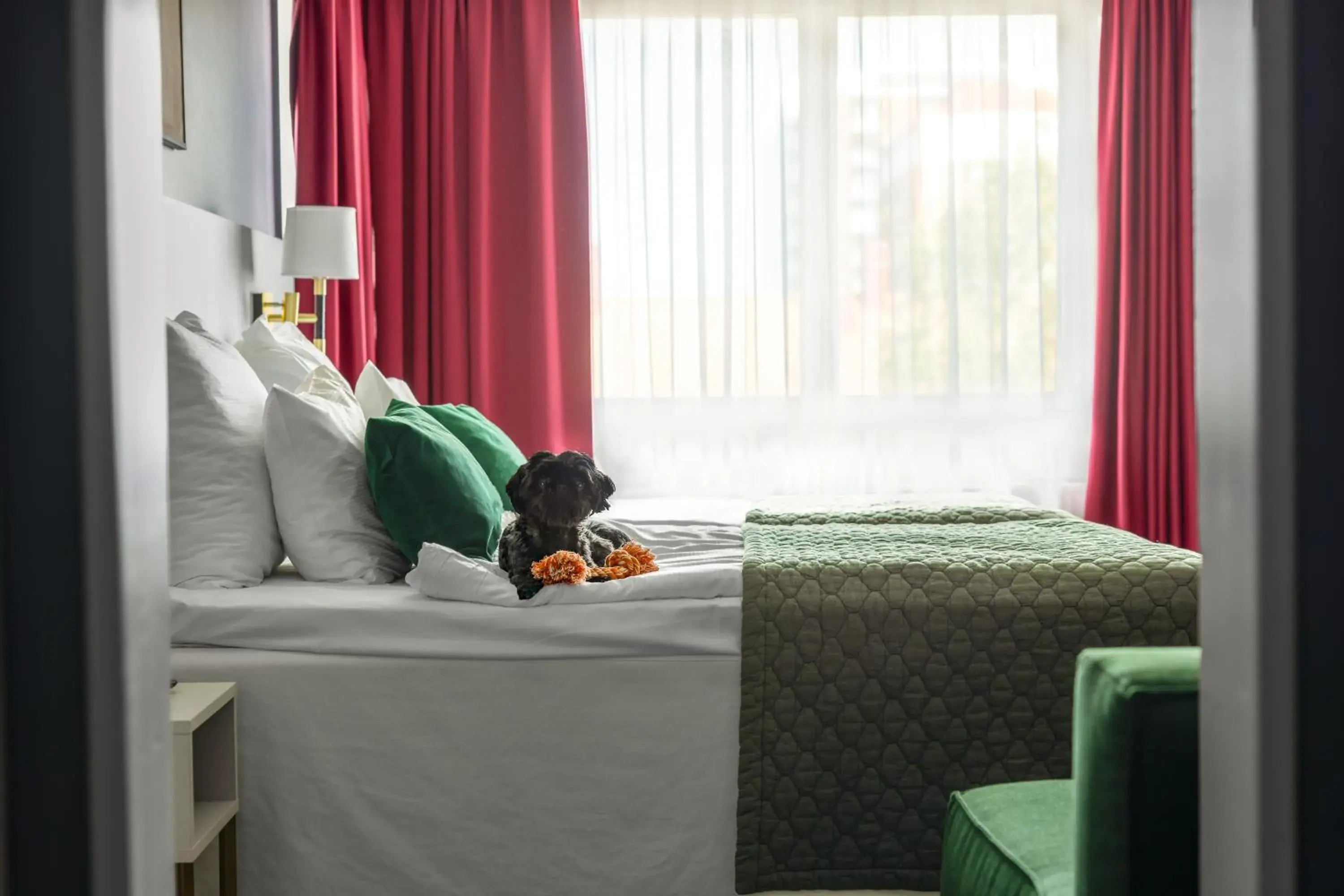 Bedroom, Bed in Clarion Hotel Grand Östersund Bedroom, Bed in Clarion Hotel Grand Östersund