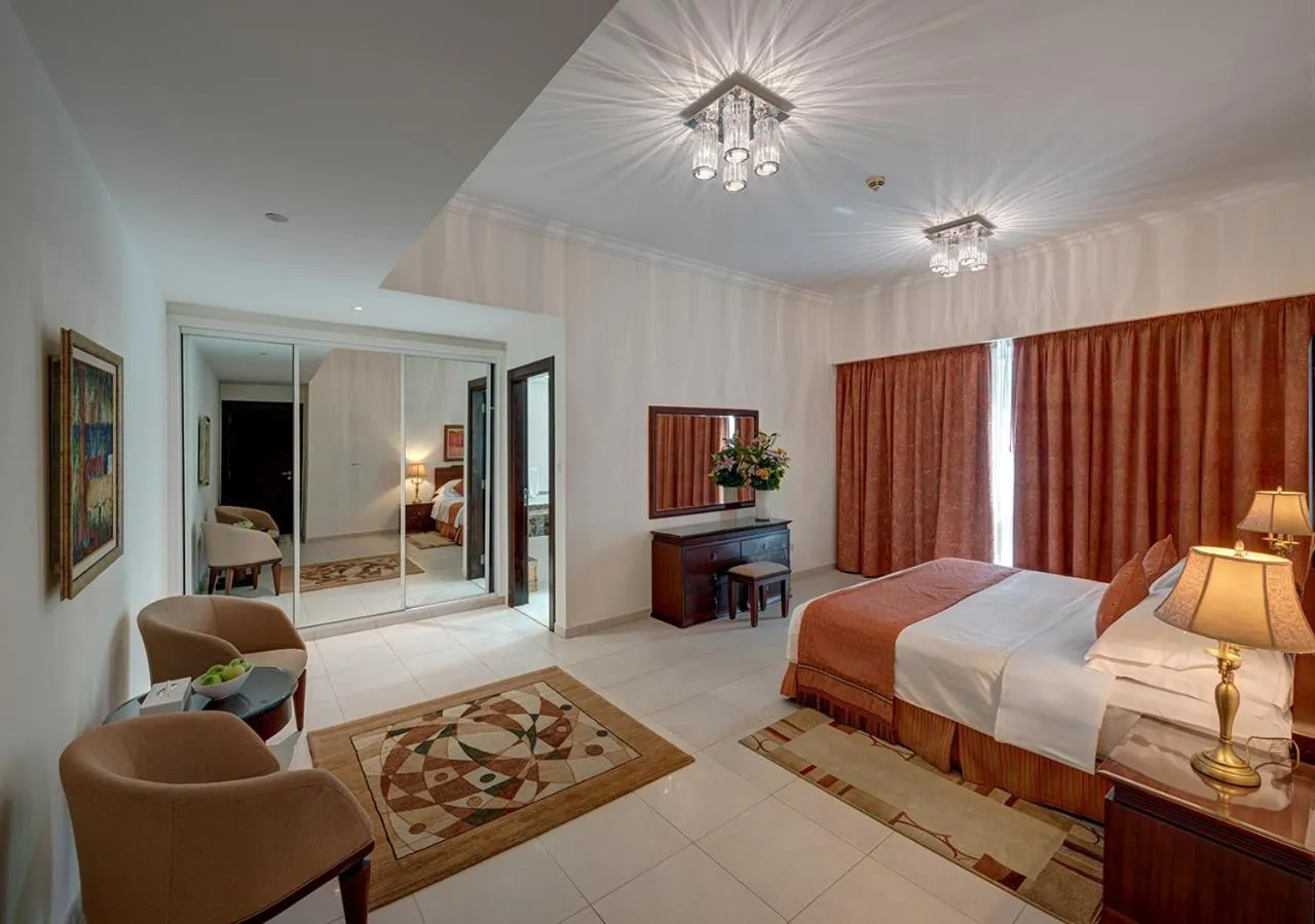 Bedroom, Bed in Marina Hotel Apartments