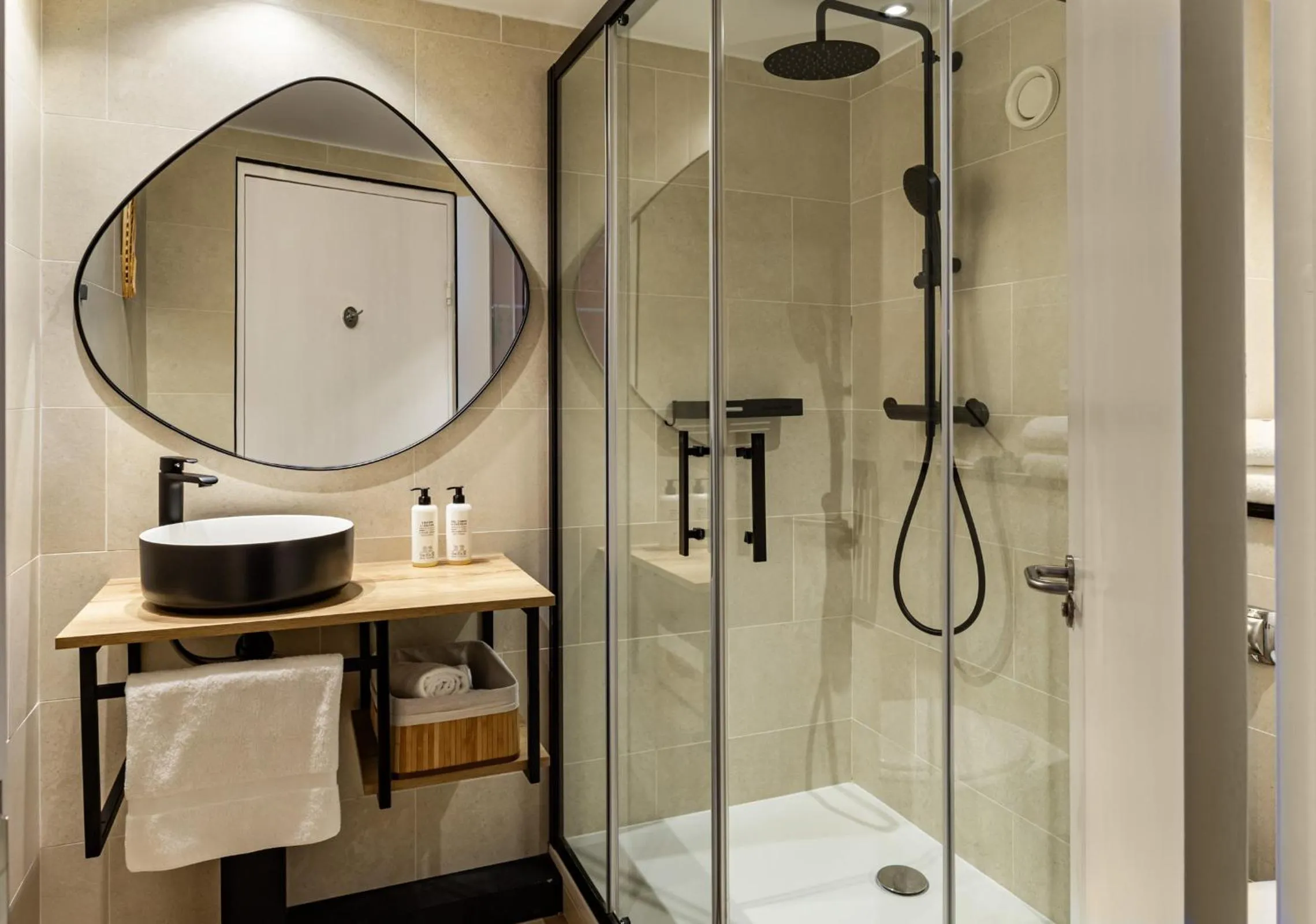 Shower in Aiden by Best Western Paris Roissy CDG