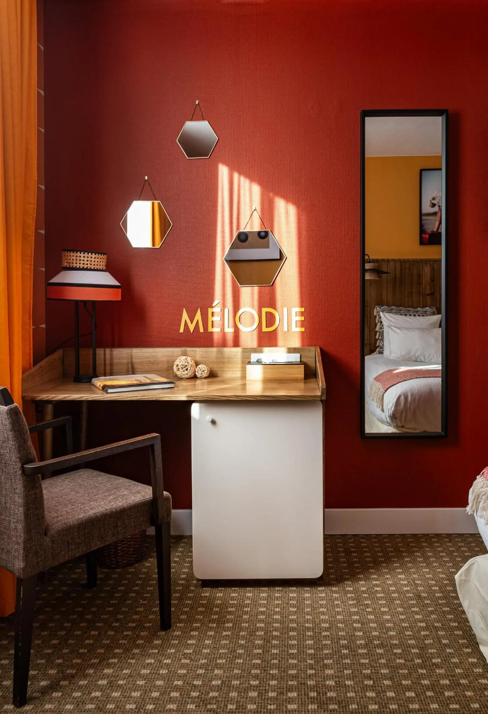 Seating area, Bed in Aiden by Best Western Paris Roissy CDG