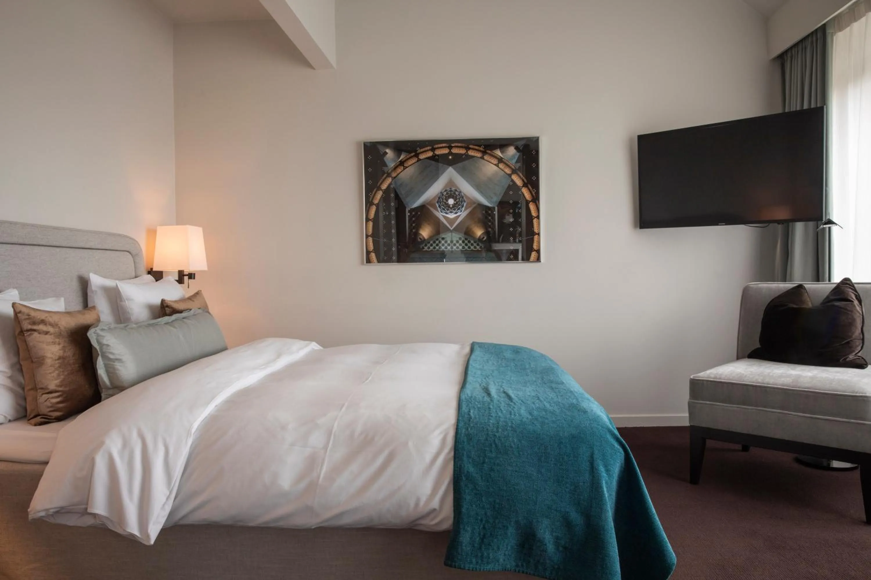 Bed in Berns Hotel - Boutique Hotel in the heart of Stockholm