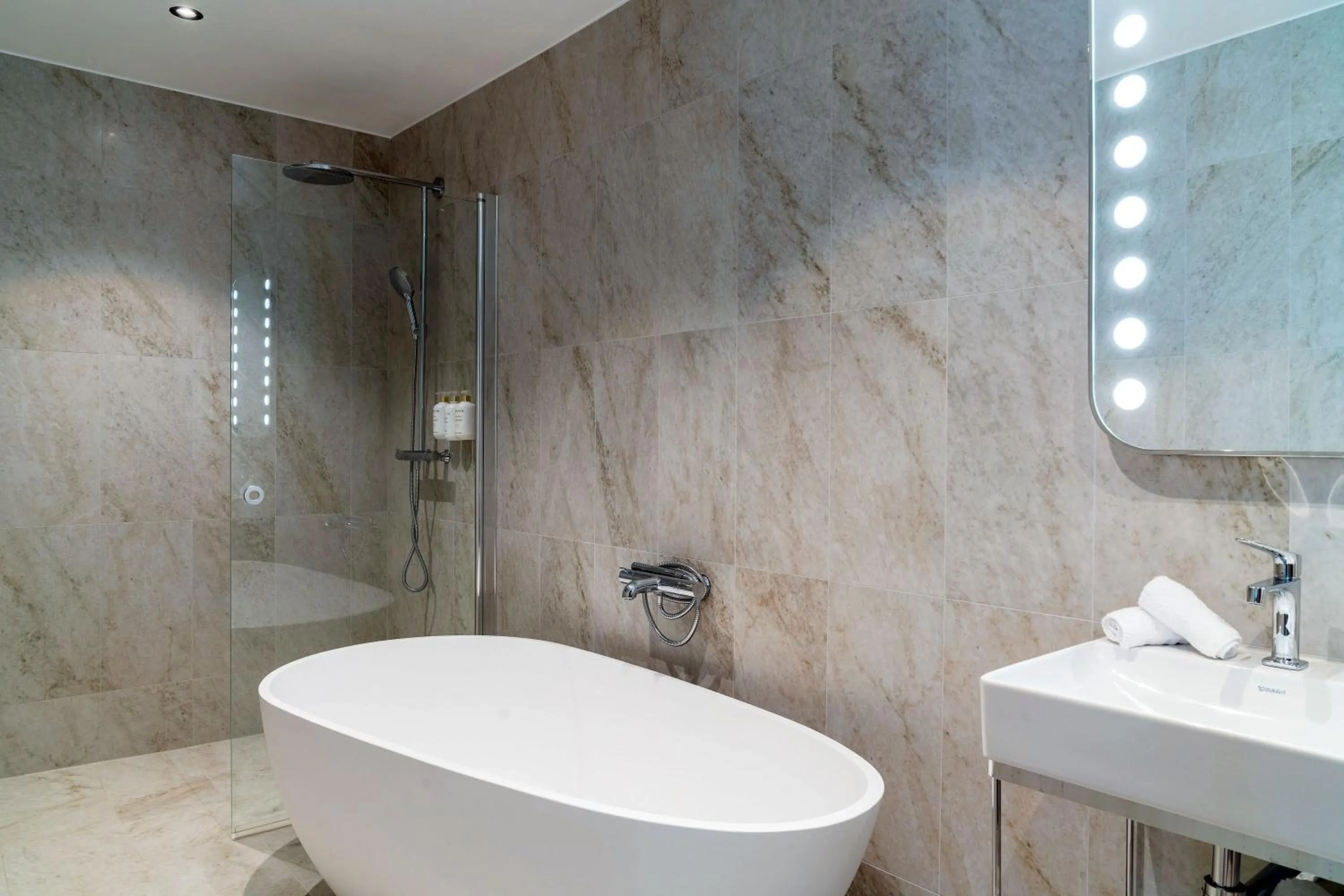 Shower in Berns Hotel - Boutique Hotel in the heart of Stockholm