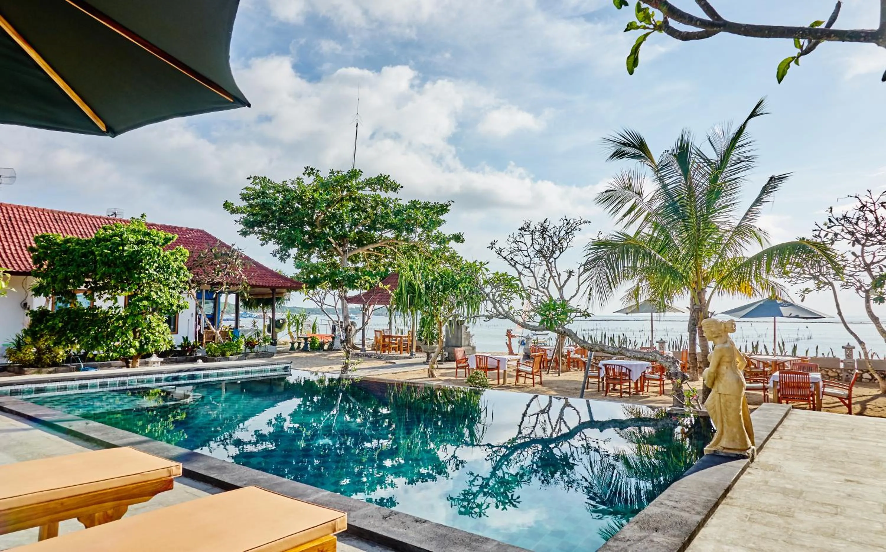 Sea view in Scoobydoo Bungalow