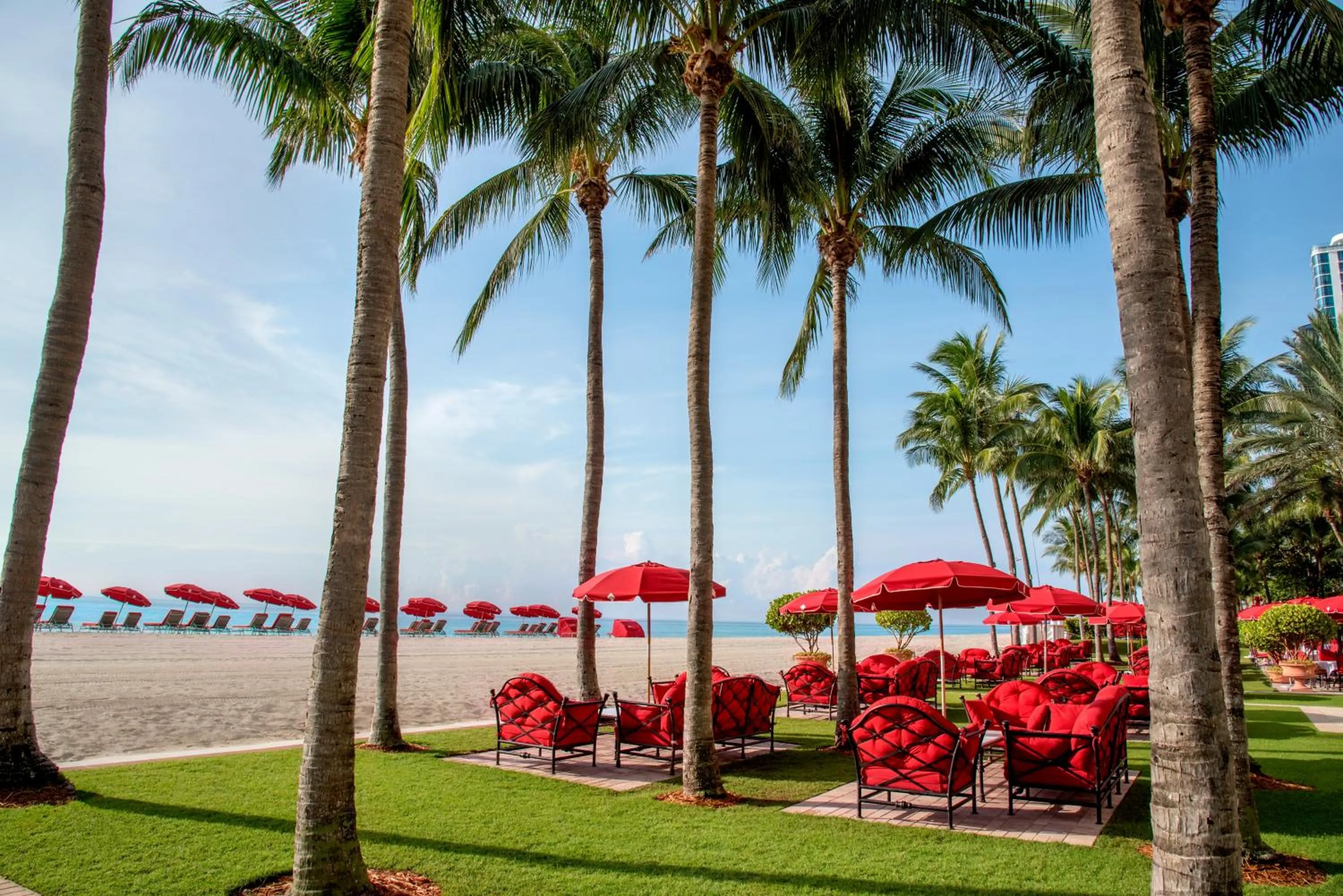 Natural landscape in Acqualina Resort and Residences