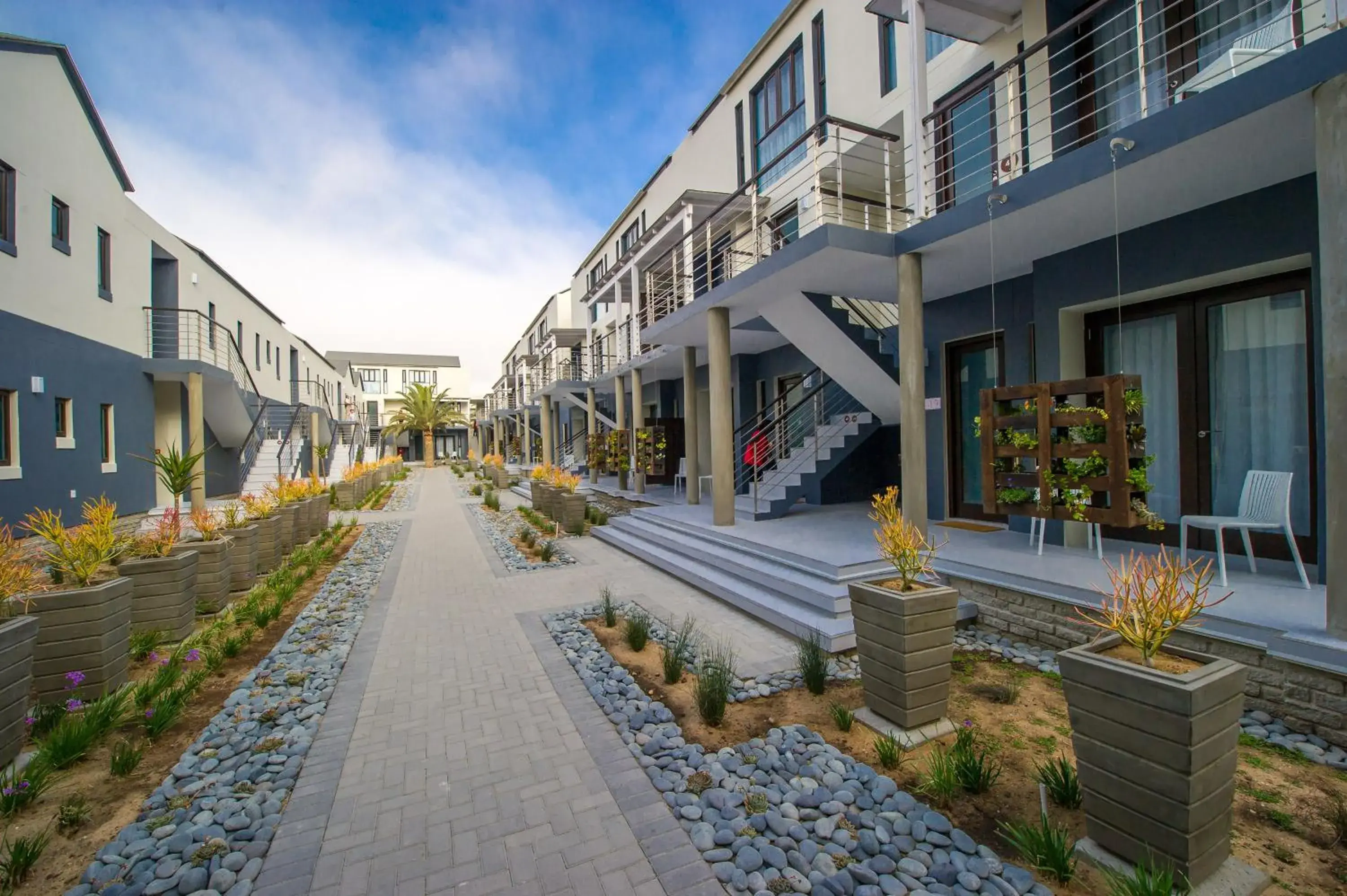 Facade/entrance in The Delight Swakopmund Facade/entrance in The Delight Swakopmund