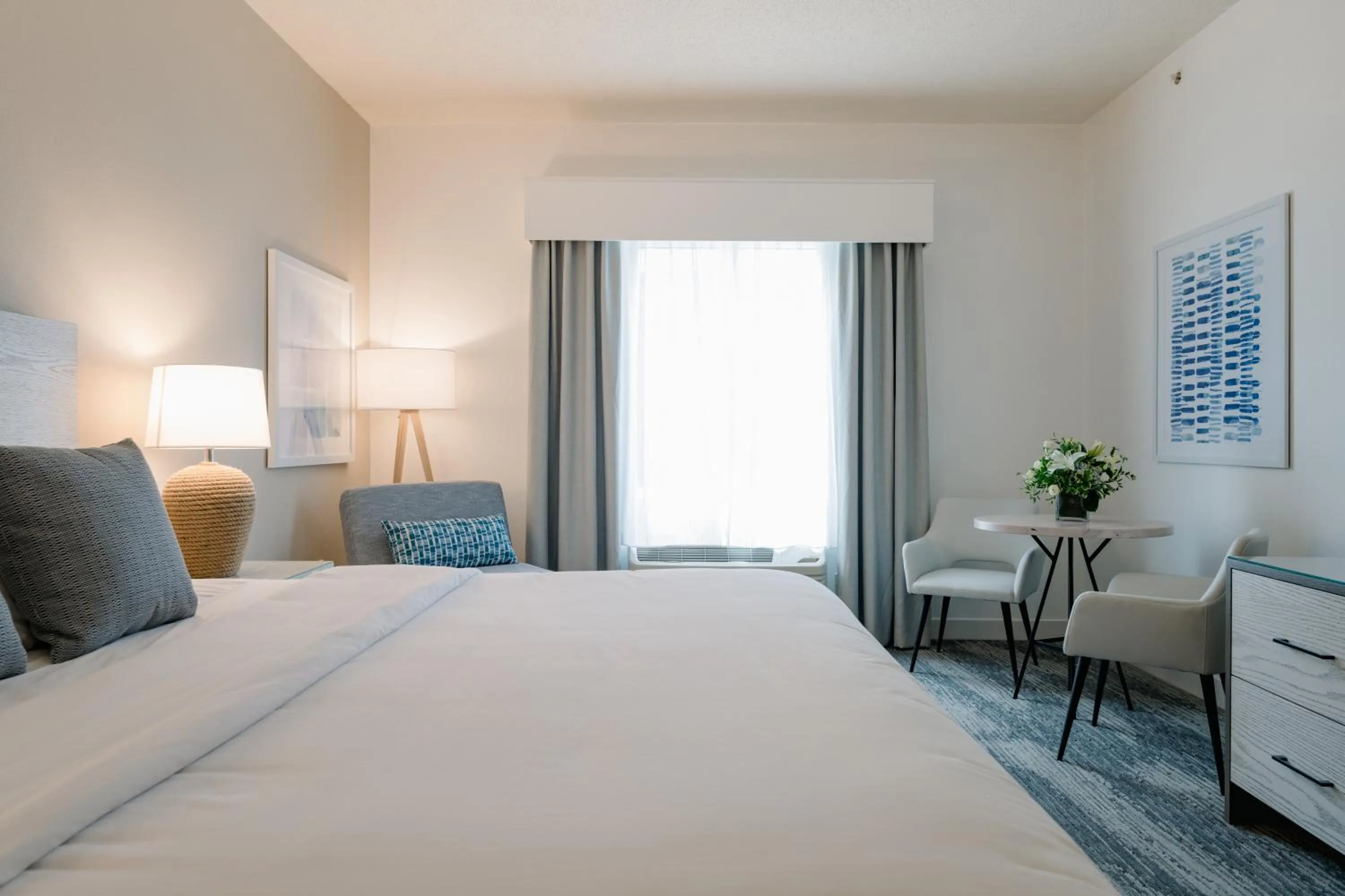 Bed in Hotel Bethany Beach