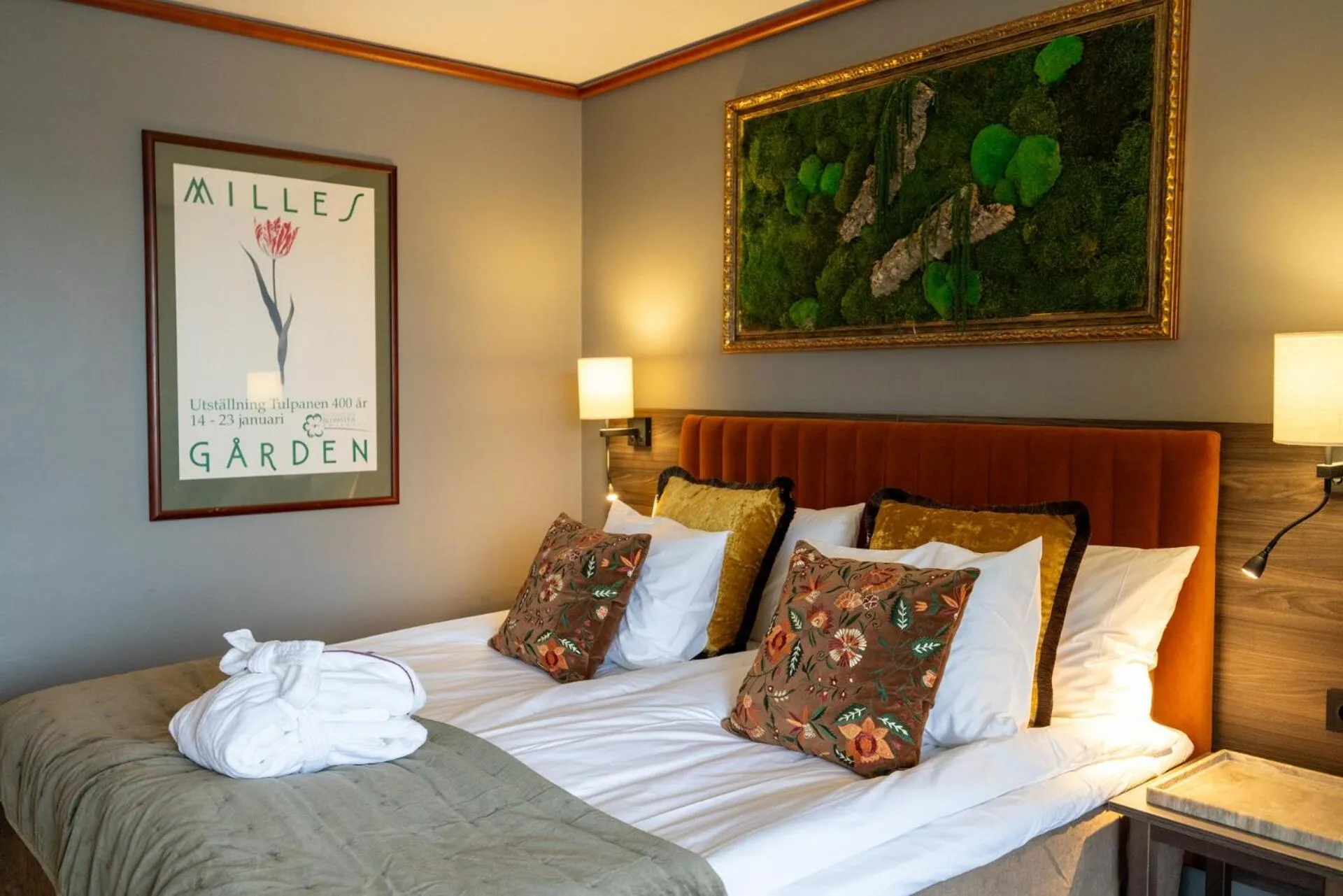 Bed in Villa Foresta