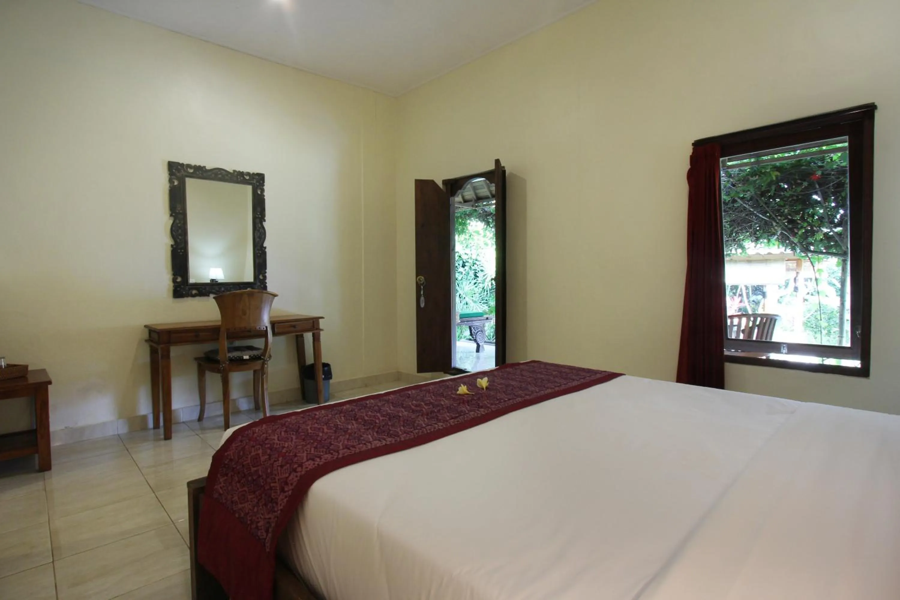 bunk bed, Bed in Nara Ubud Cottage by Mahaputra