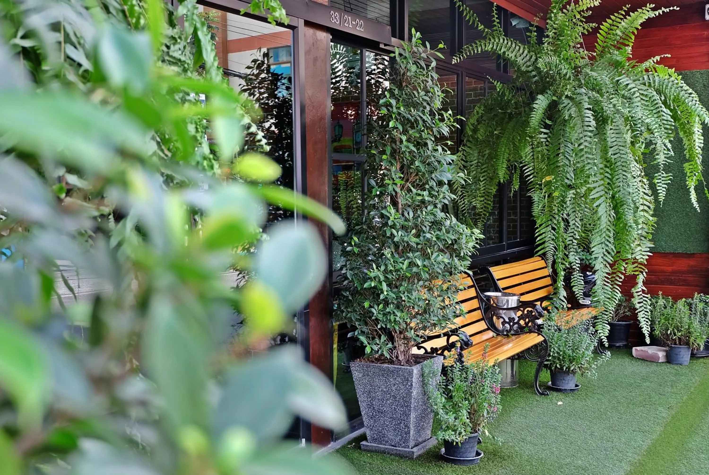 Decorative detail in Sleep Airport Chiang Mai