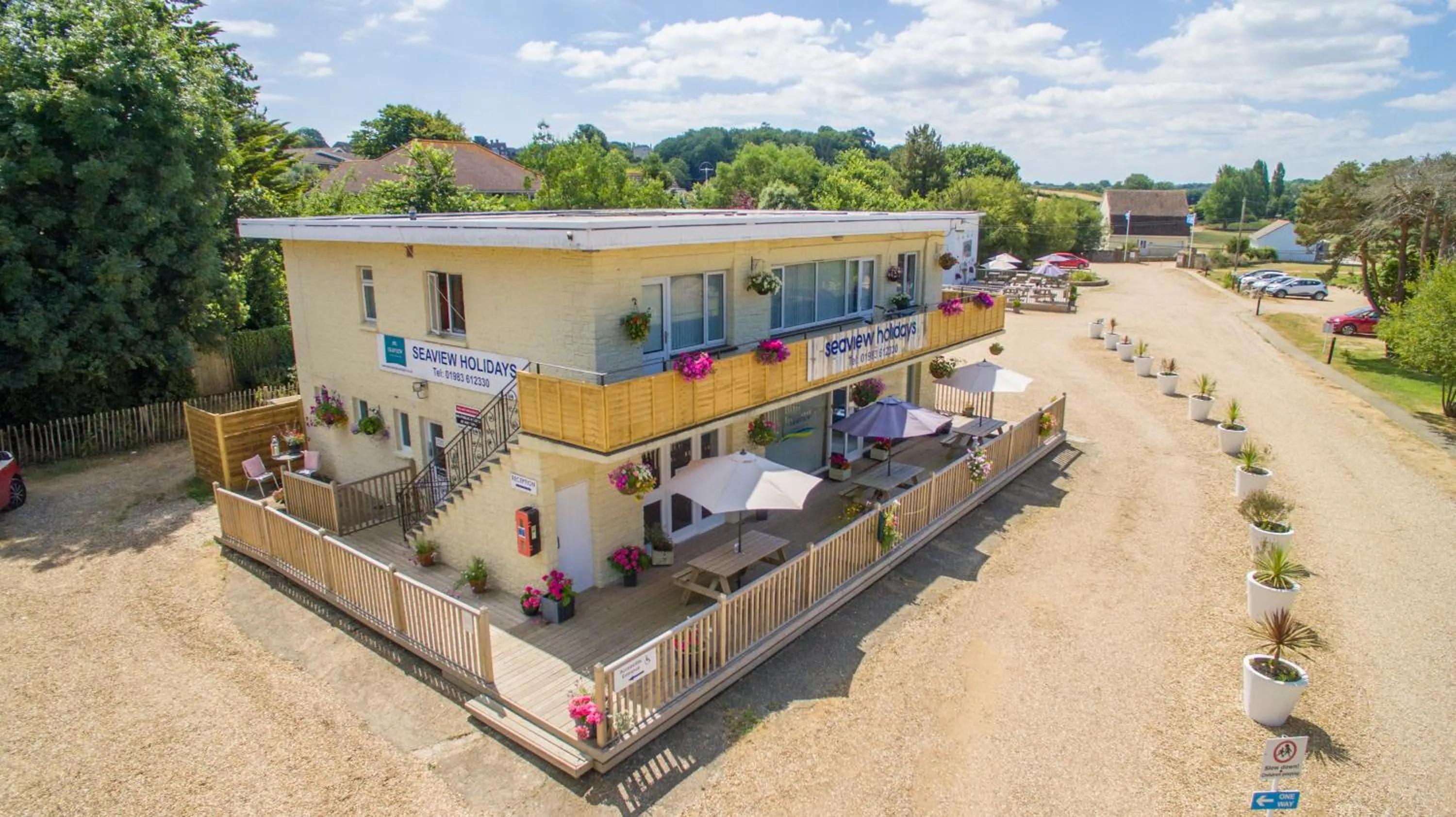 Property building in Seaview Holidays - Salterns Village