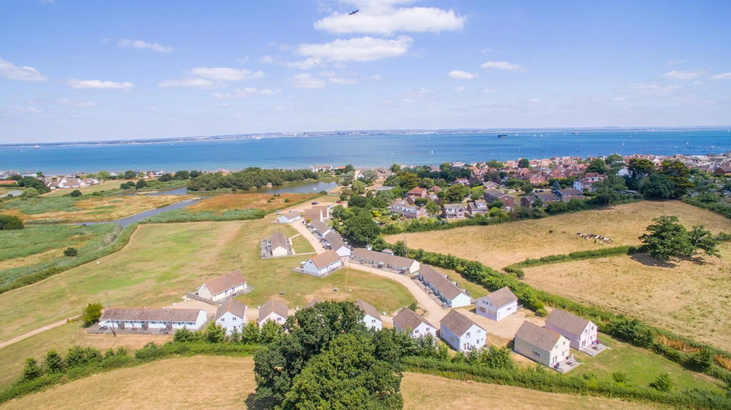 Property building in Seaview Holidays - Salterns Village