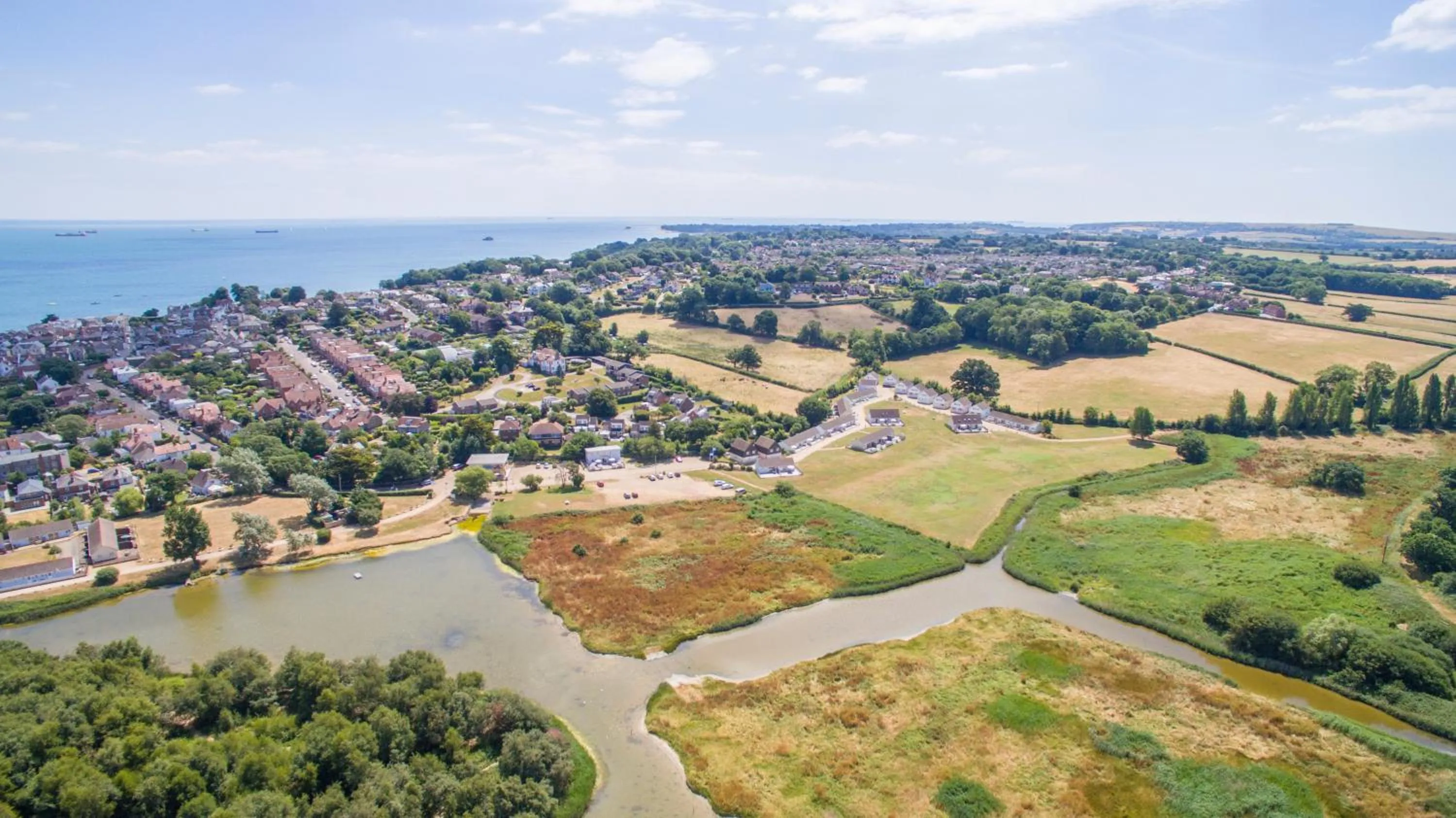 Property building in Seaview Holidays - Salterns Village