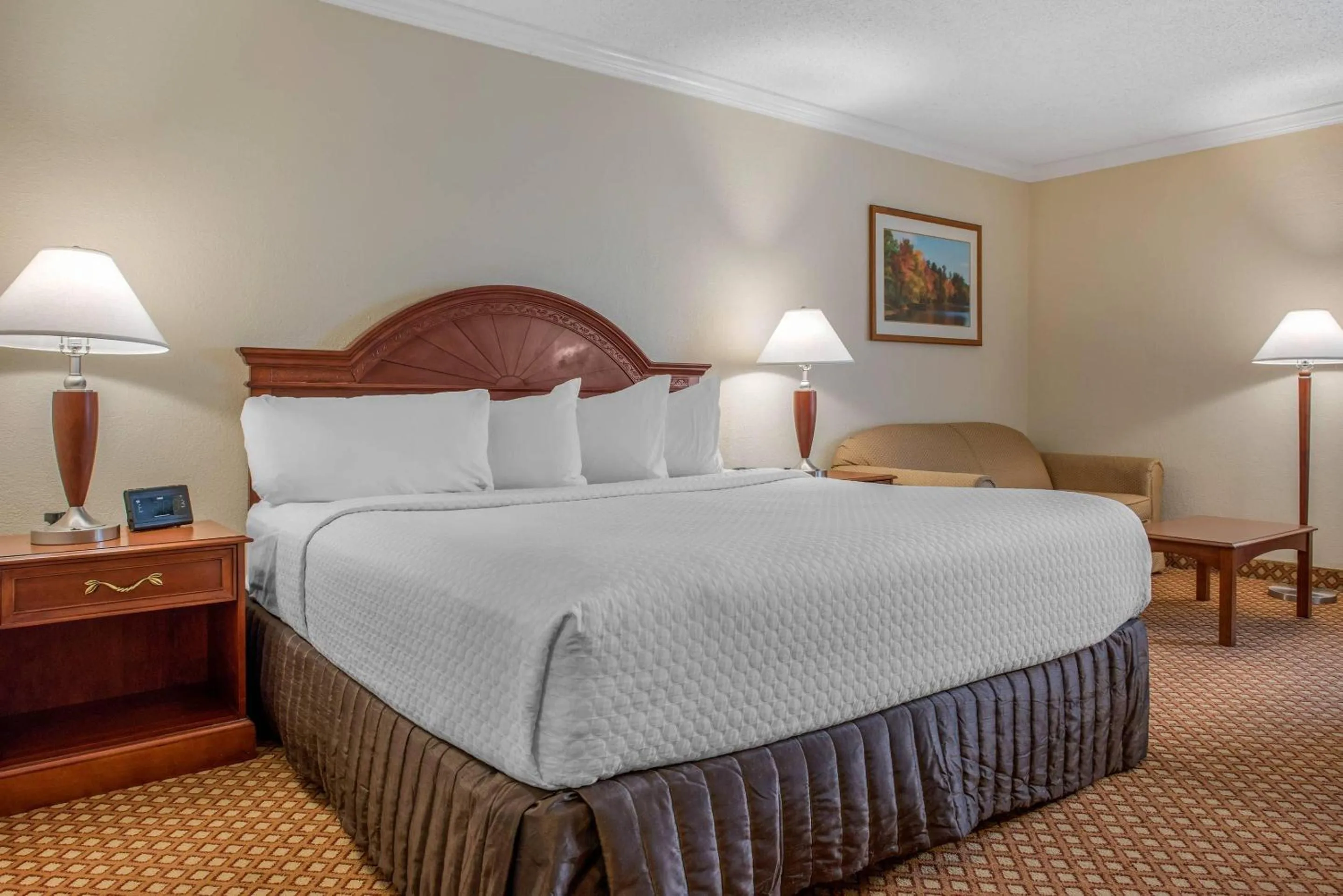 Bedroom, Bed in Quality Hotel Conference Center Cincinnati Blue Ash