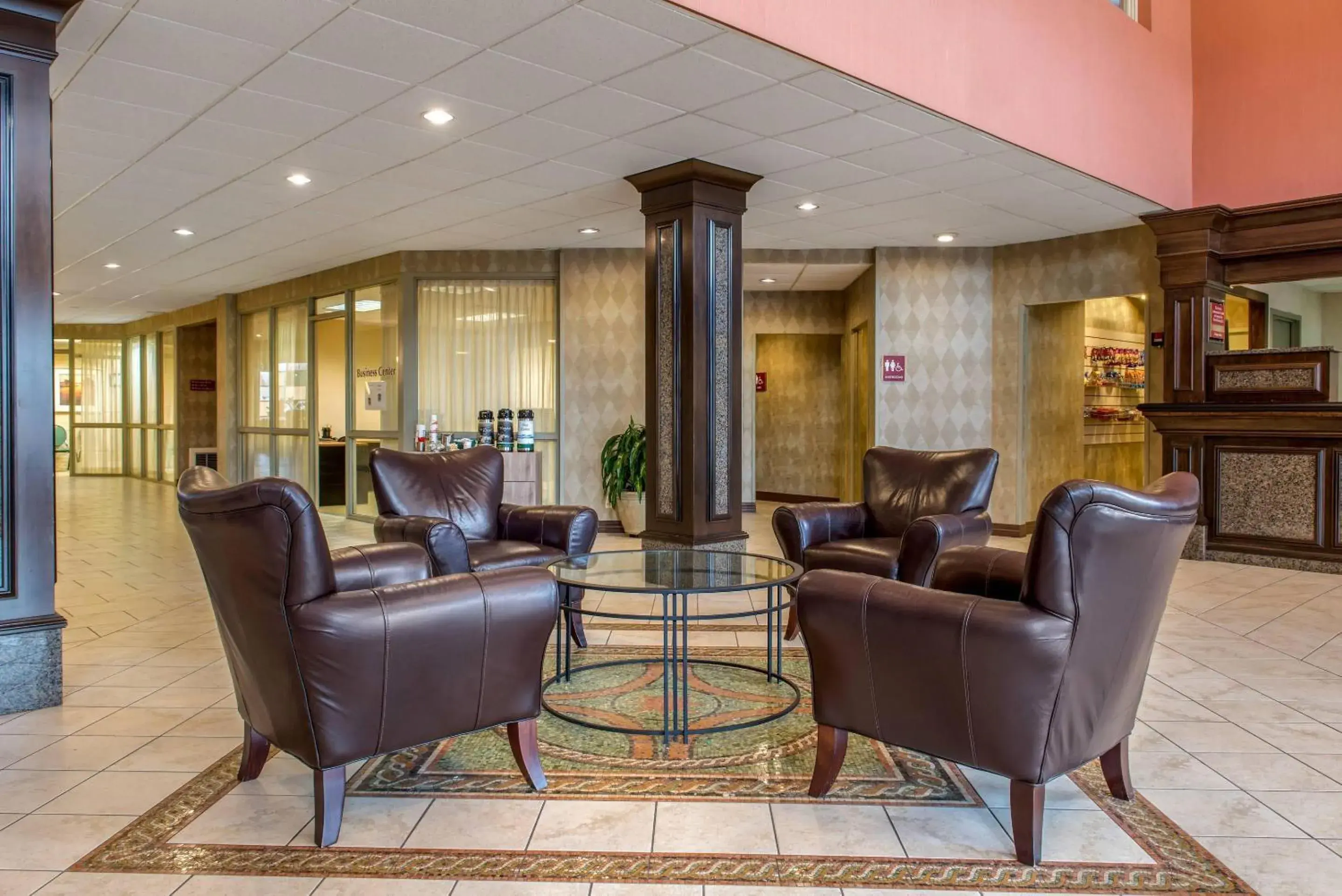 Lobby or reception in Quality Hotel Conference Center Cincinnati Blue Ash Lobby or reception in Quality Hotel Conference Center Cincinnati Blue Ash