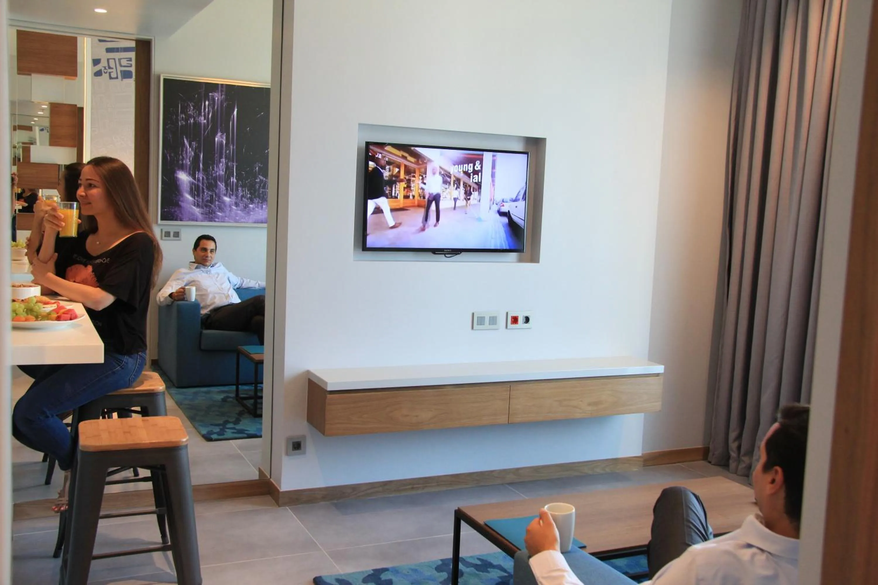 Living room in The Key Beirut