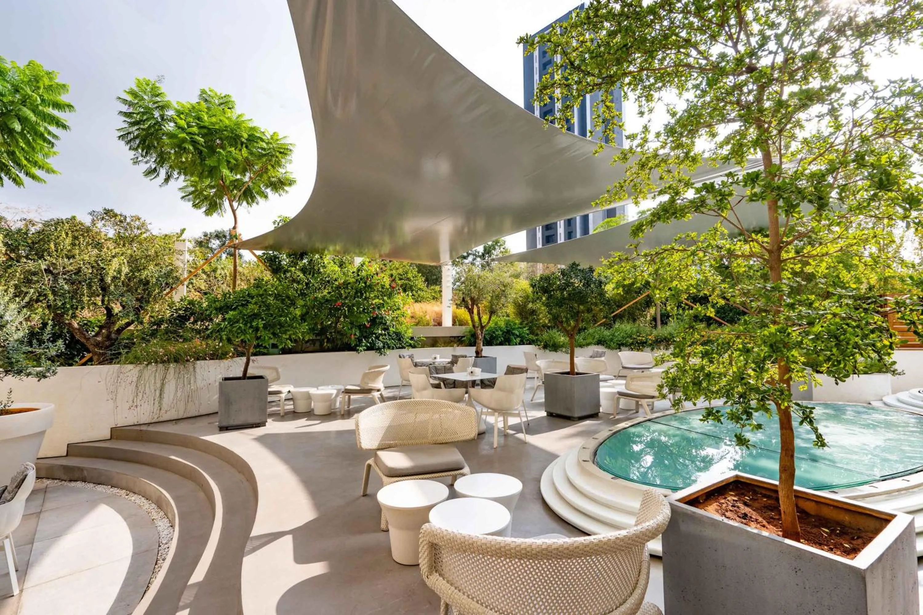 Balcony/Terrace in The Key Beirut