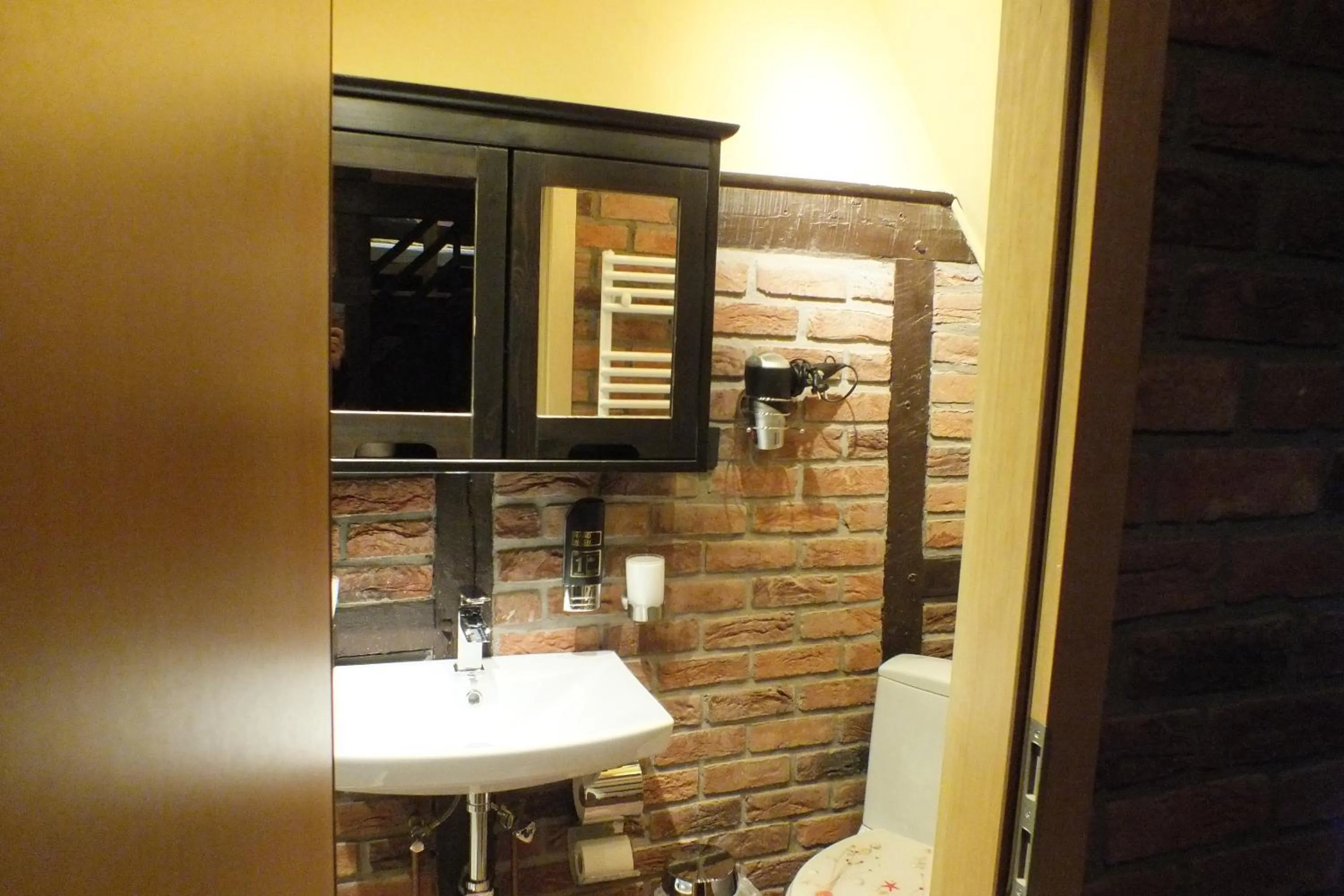 Shower in Pension Riverside in Leverkusen Hitdorf am Rhein - Zentral an der A1 und 59