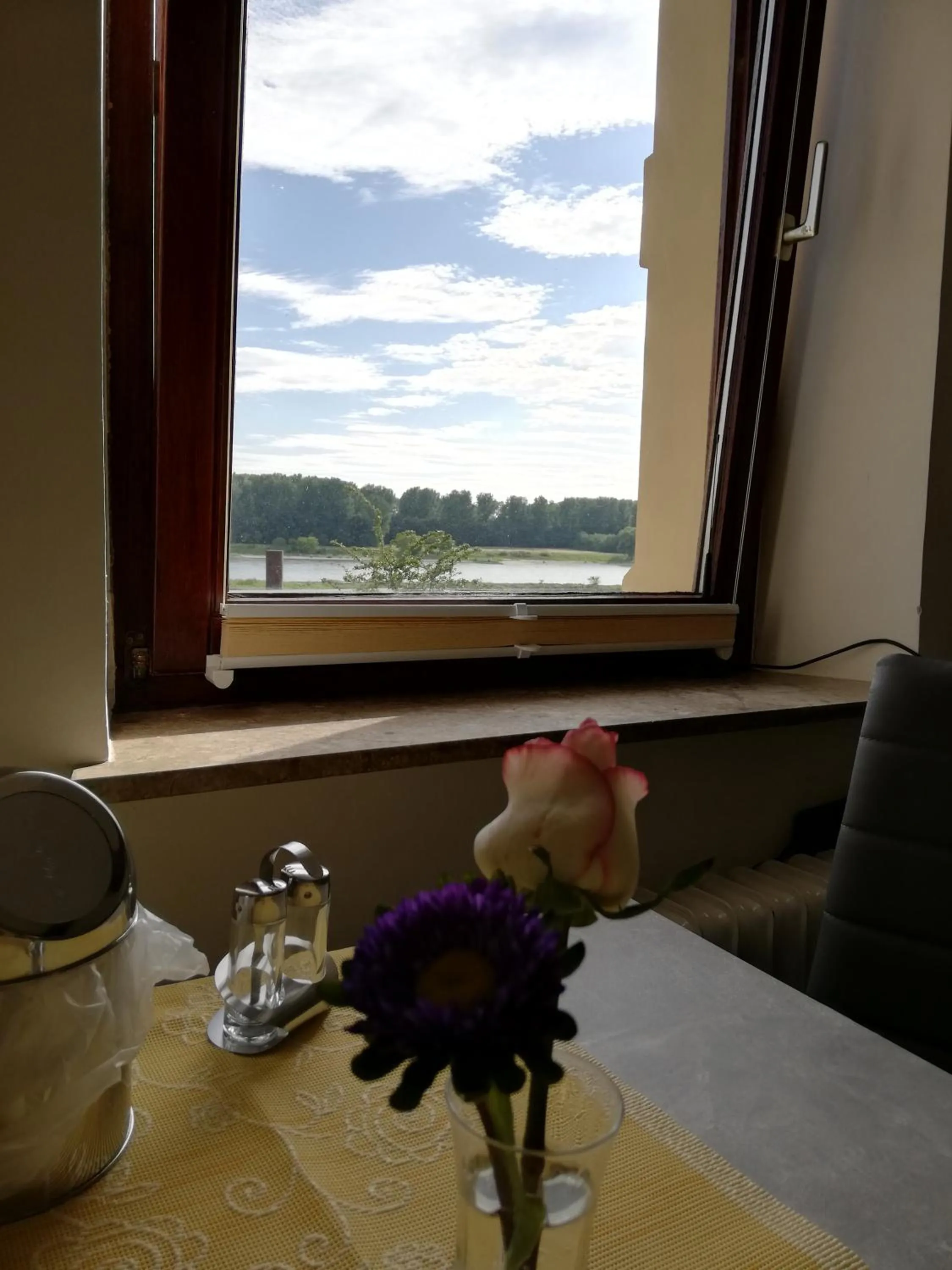 Breakfast in Pension Riverside in Leverkusen Hitdorf am Rhein - Zentral an der A1 und 59