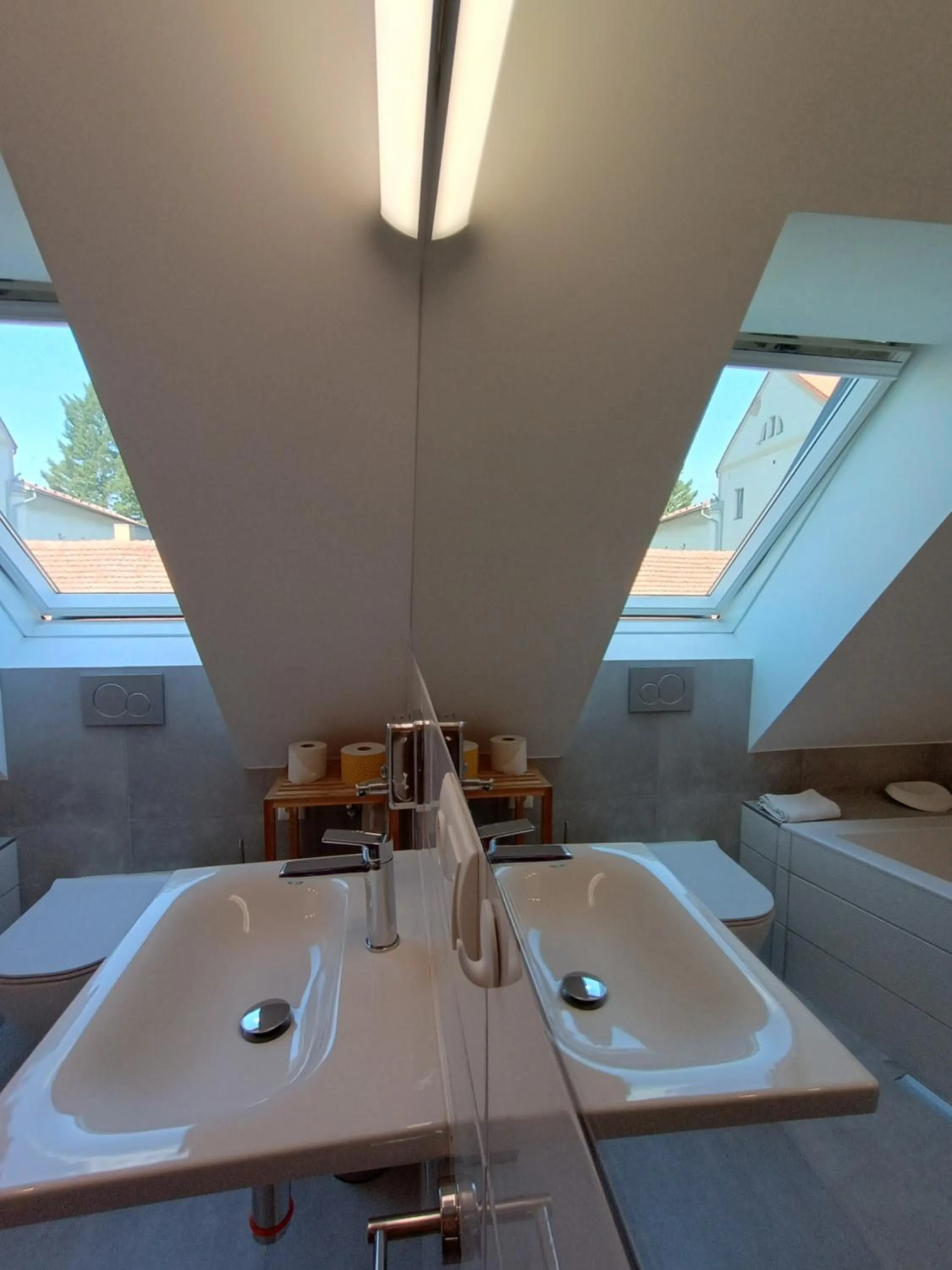 Toilet in Apartmány Malý mnich