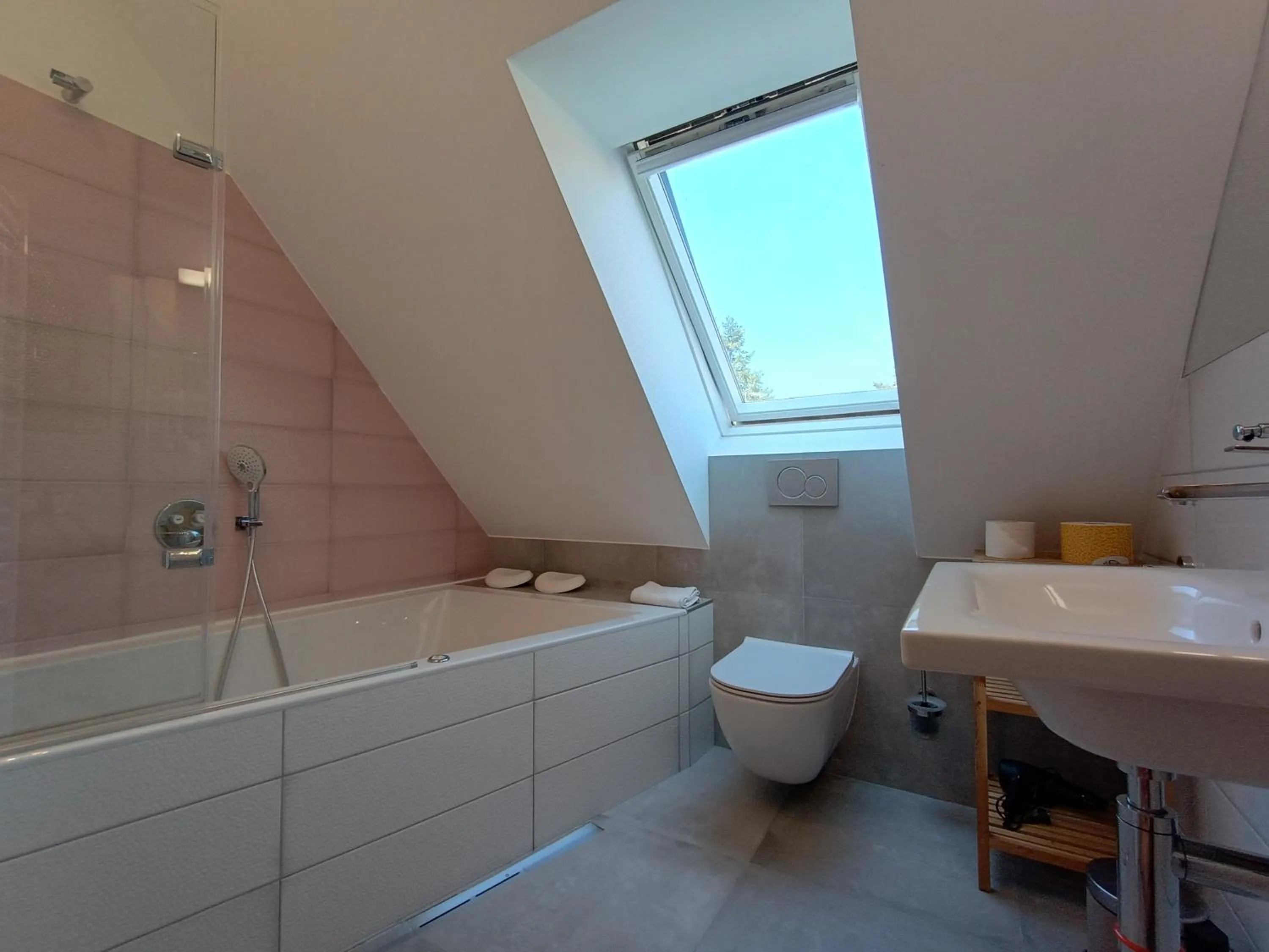 Shower in Apartmány Malý mnich