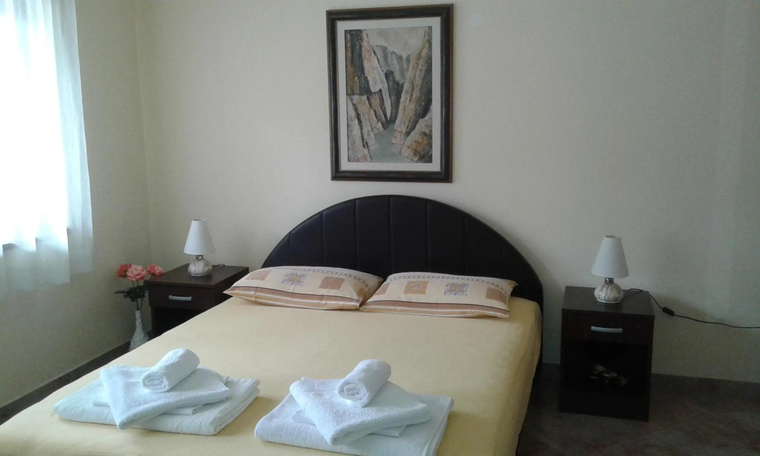 Bed in Apartment Adela