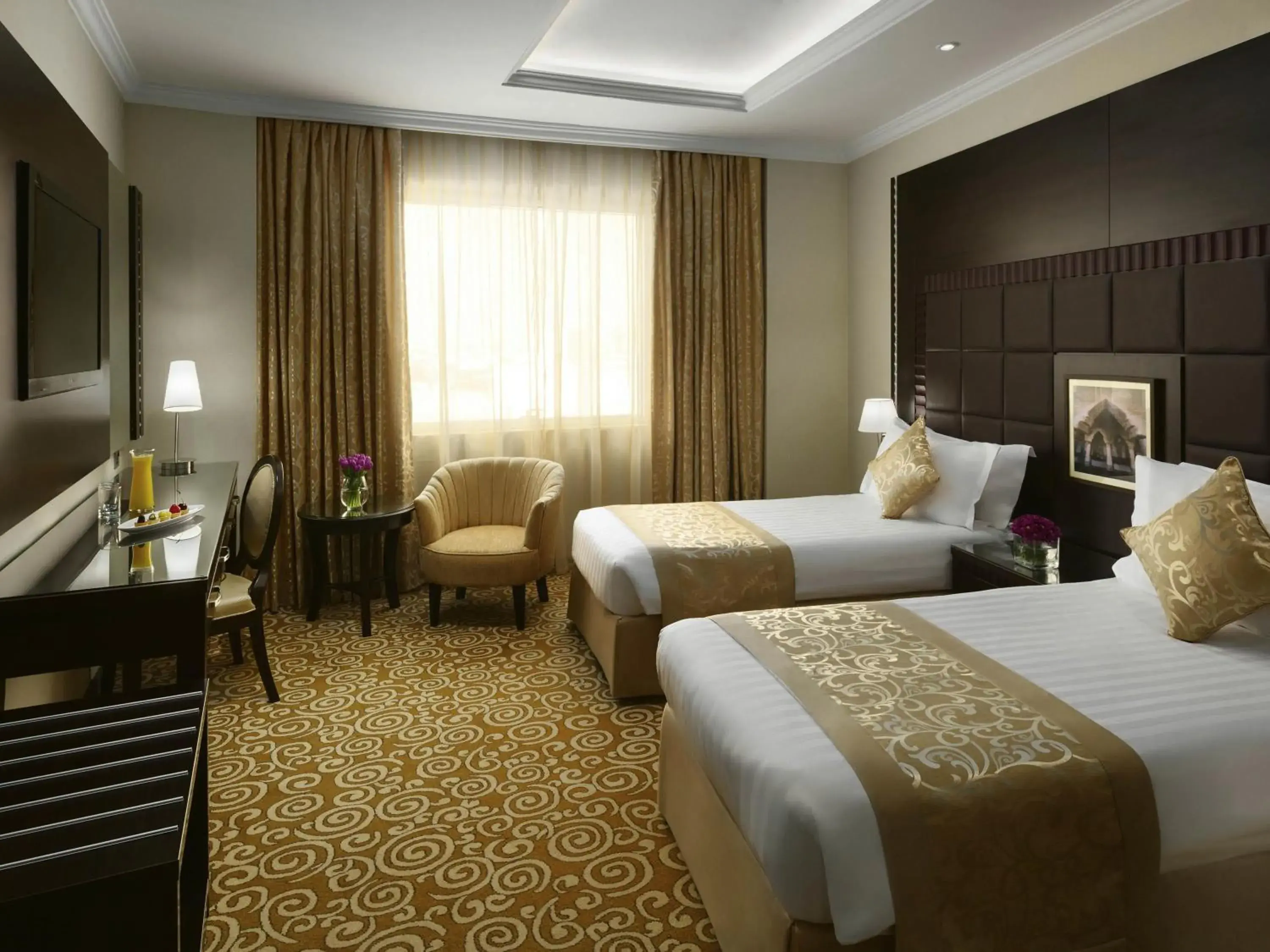Bedroom, Bed in Movenpick Hotel Qassim Bedroom, Bed in Movenpick Hotel Qassim