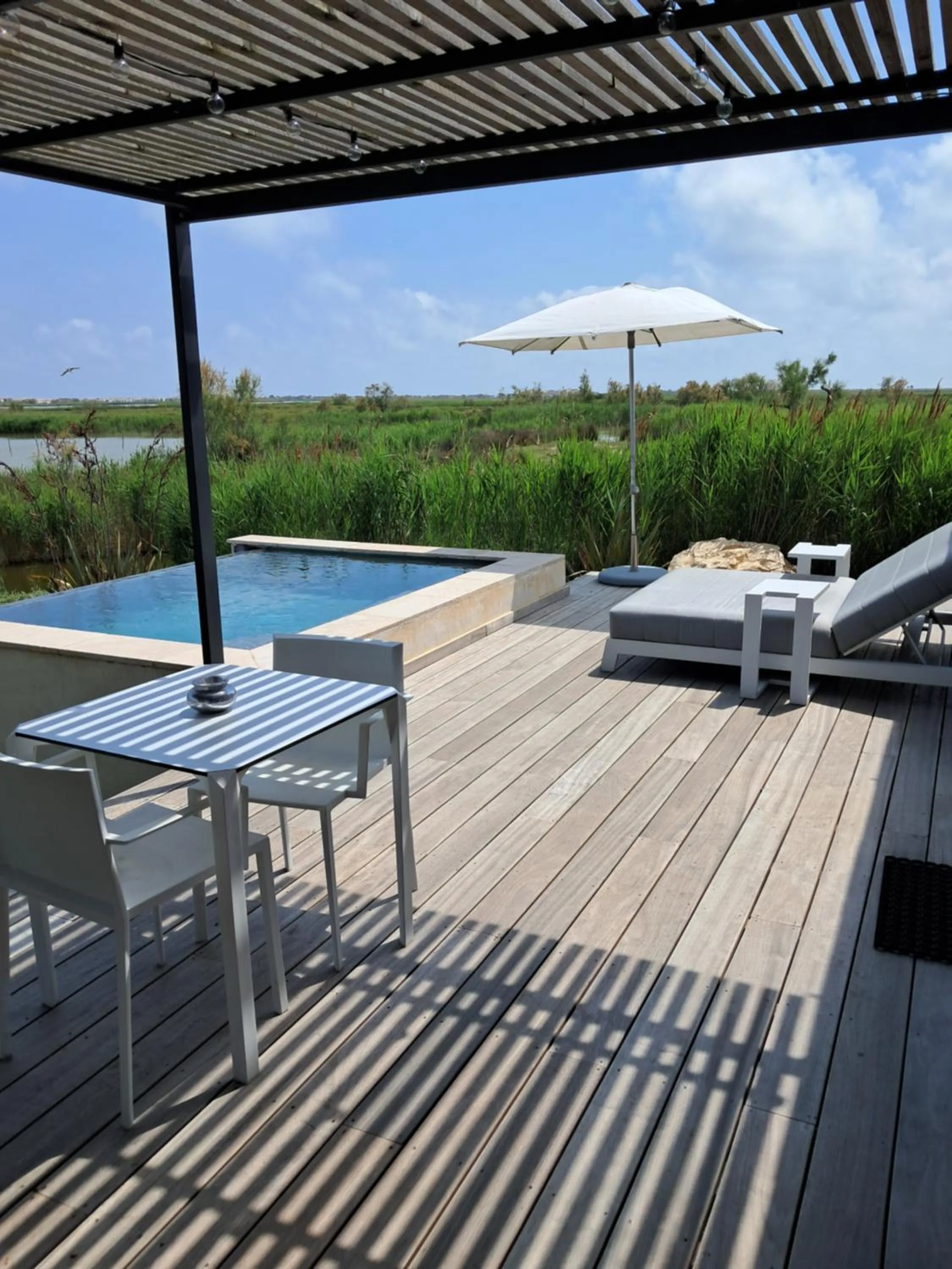 Natural landscape in Mas des Cabidoules