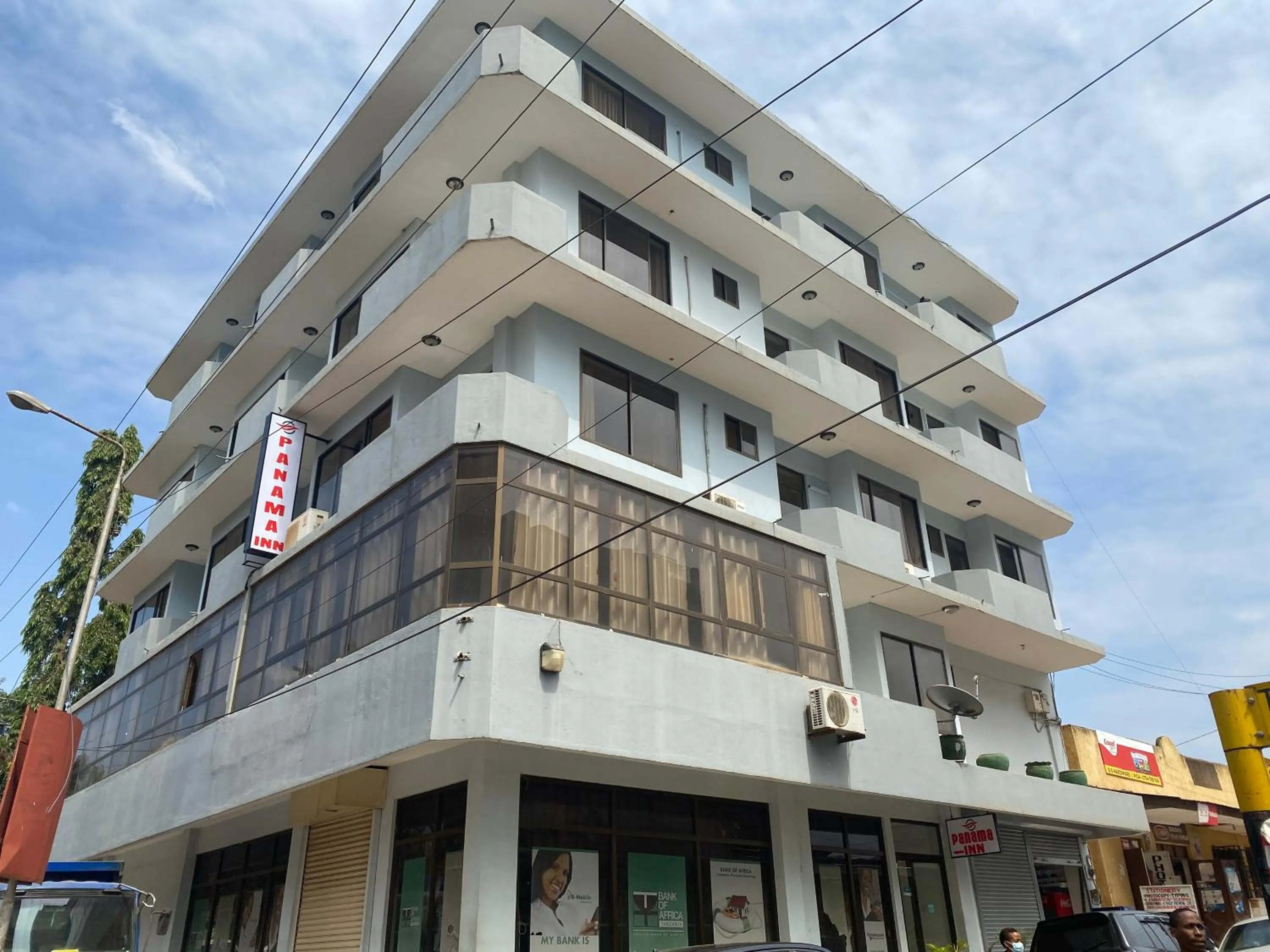 Property building in Panama Inn Moshi