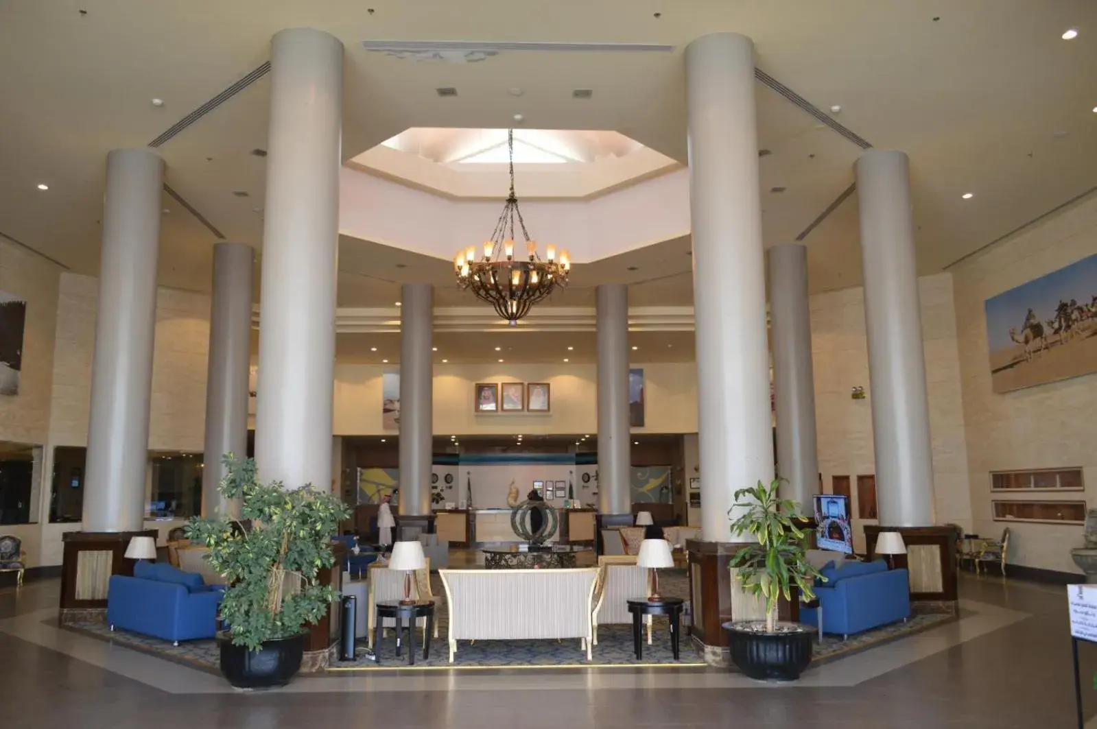 Lobby or reception in Golden Tulip Hail Lobby or reception in Golden Tulip Hail