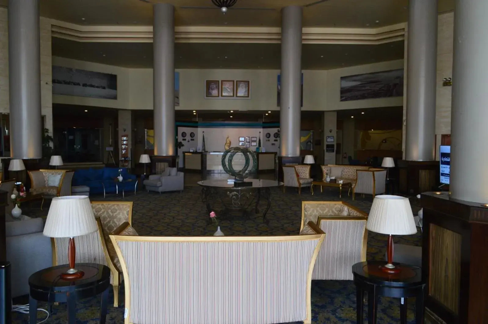 Lobby or reception in Golden Tulip Hail Lobby or reception in Golden Tulip Hail