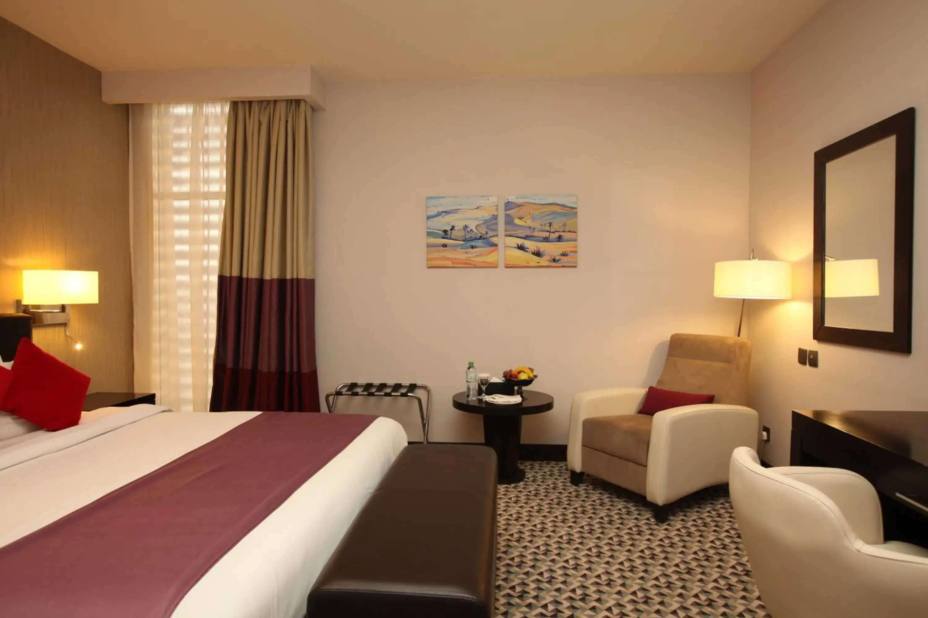 Bed in Golden Tulip Hail Bed in Golden Tulip Hail