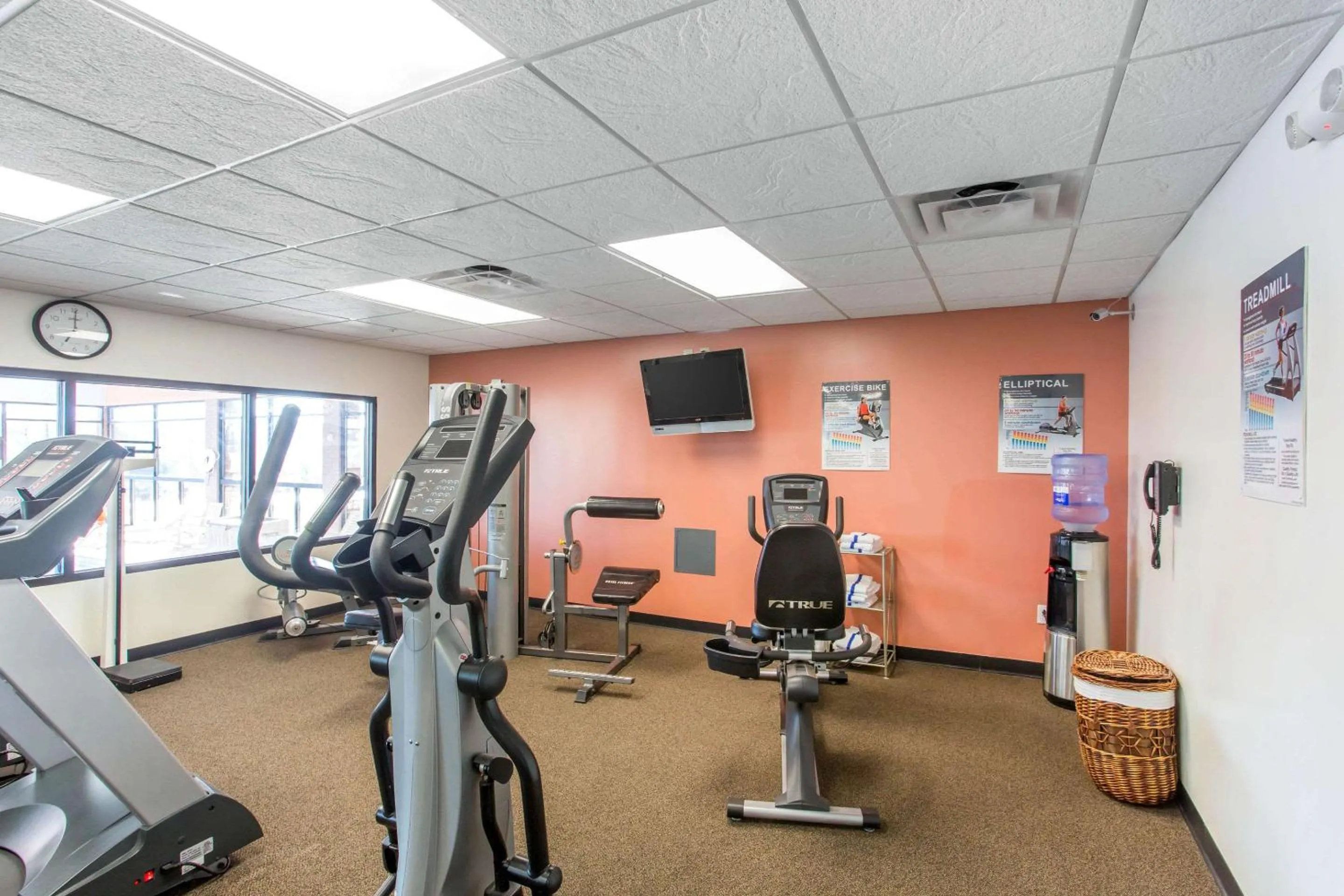 Fitness centre/facilities in Comfort Inn Franklin Highway 96