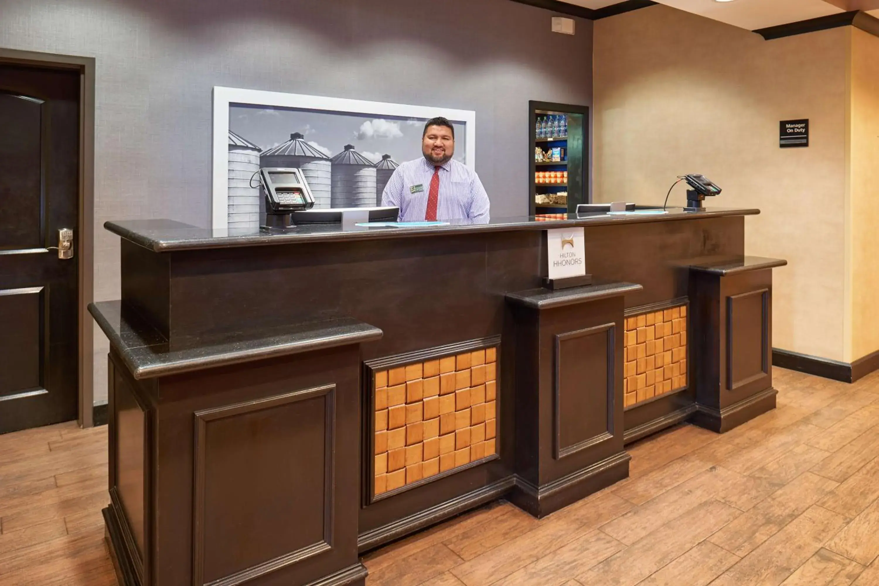 Lobby or reception in Hampton Inn & Suites Waco-South Lobby or reception in Hampton Inn & Suites Waco-South
