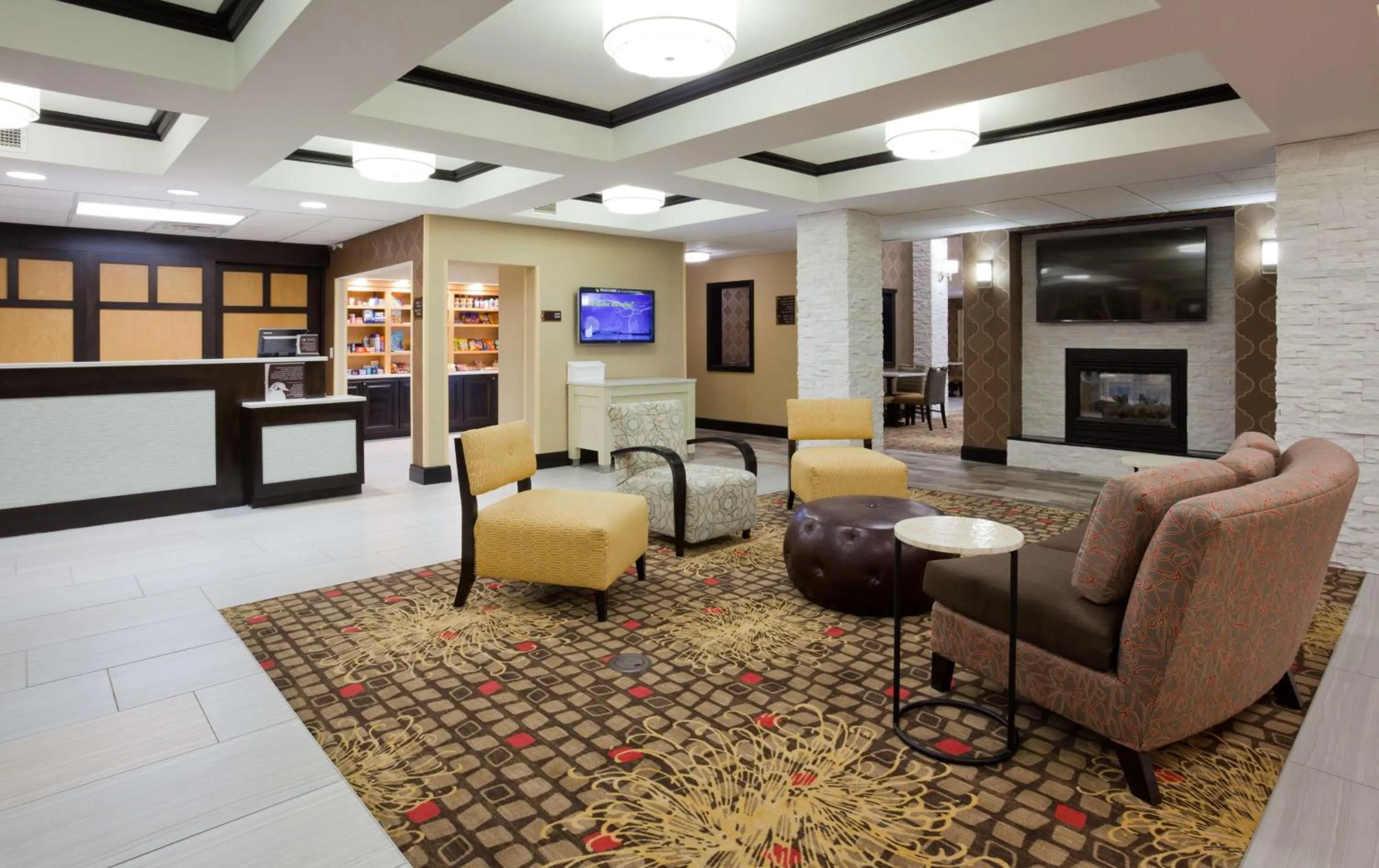Lobby or reception in Homewood Suites by Hilton Sioux Falls