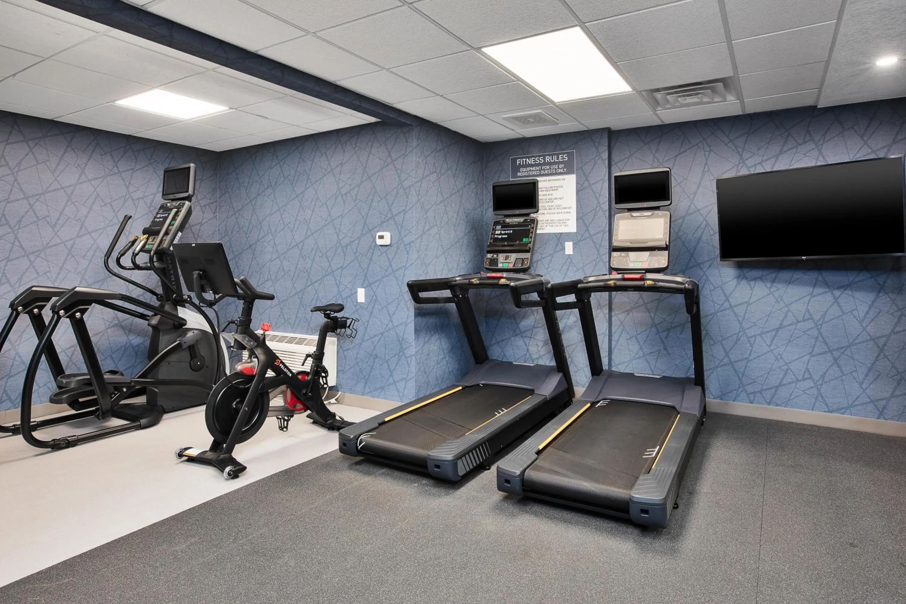 Fitness centre/facilities in Homewood Suites by Hilton Sioux Falls