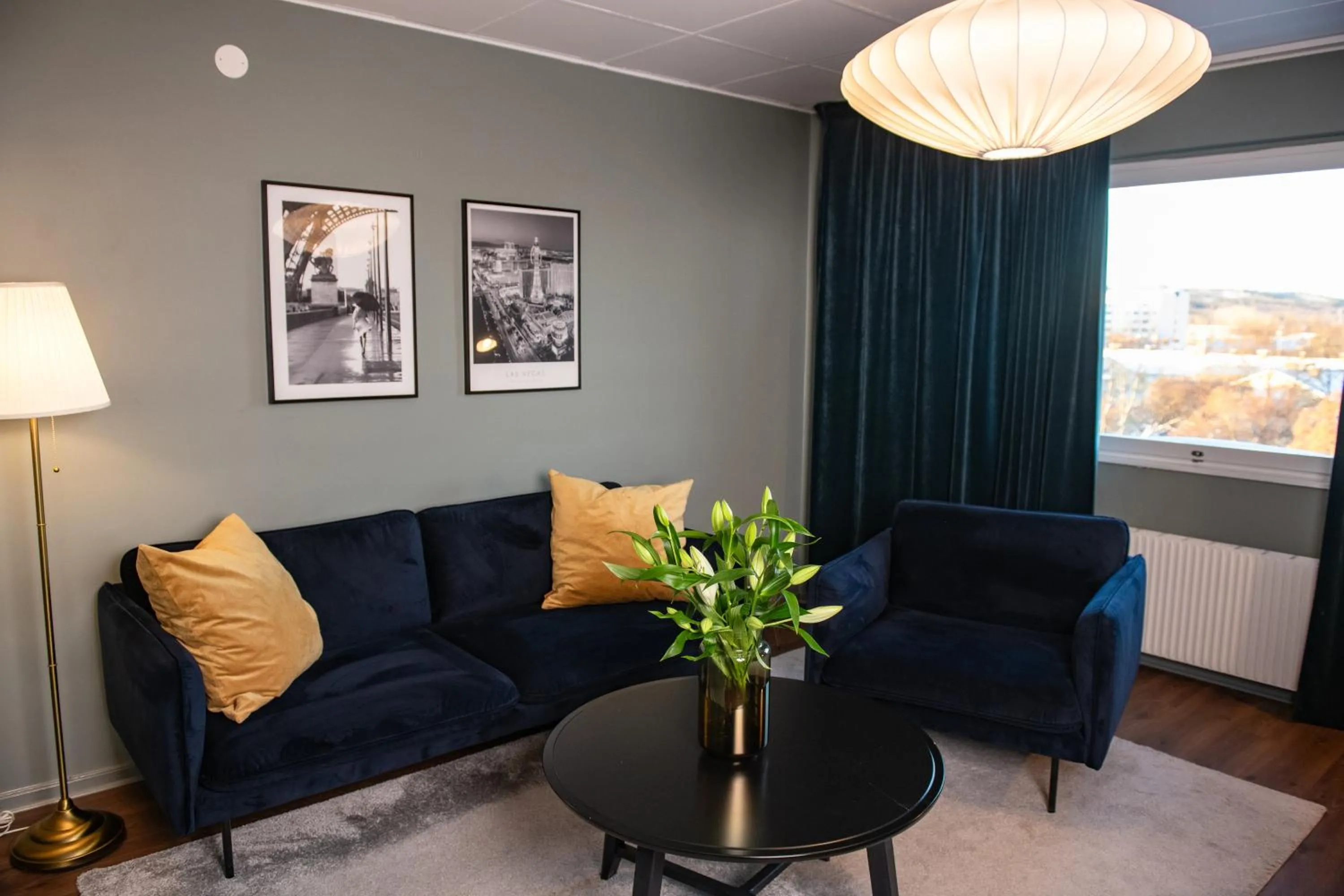 Living room in Quality Hotel Galaxen