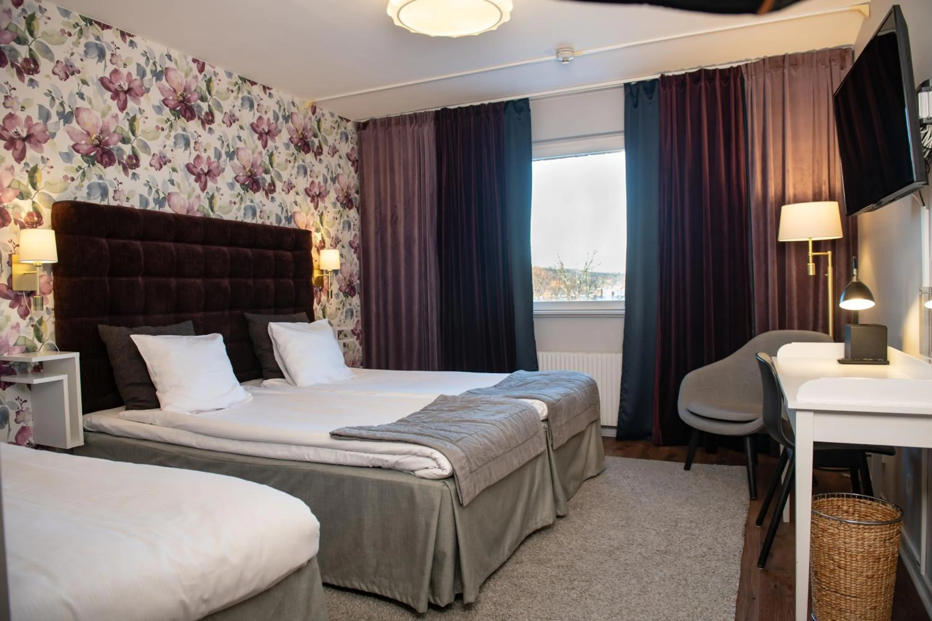 Bedroom, Bed in Quality Hotel Galaxen