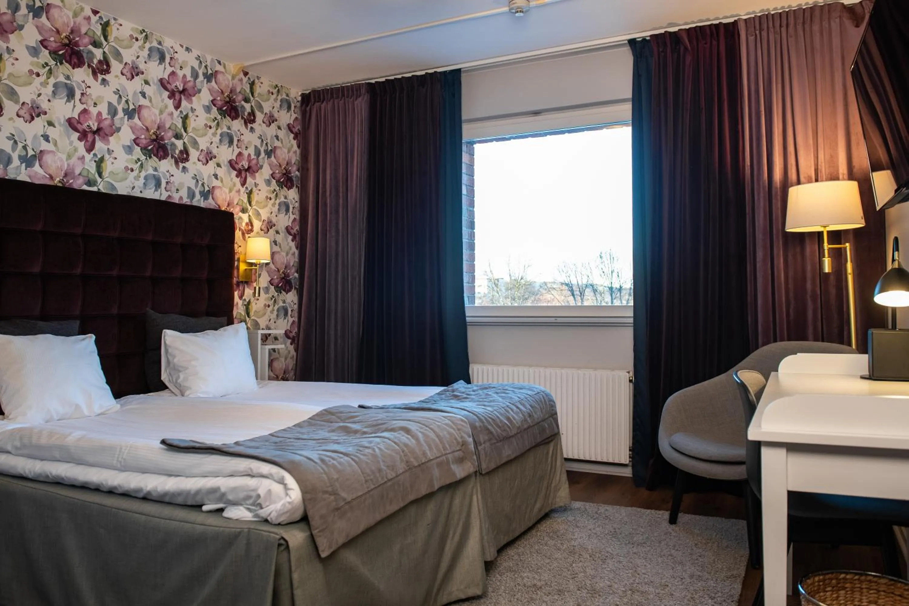 Bed in Quality Hotel Galaxen