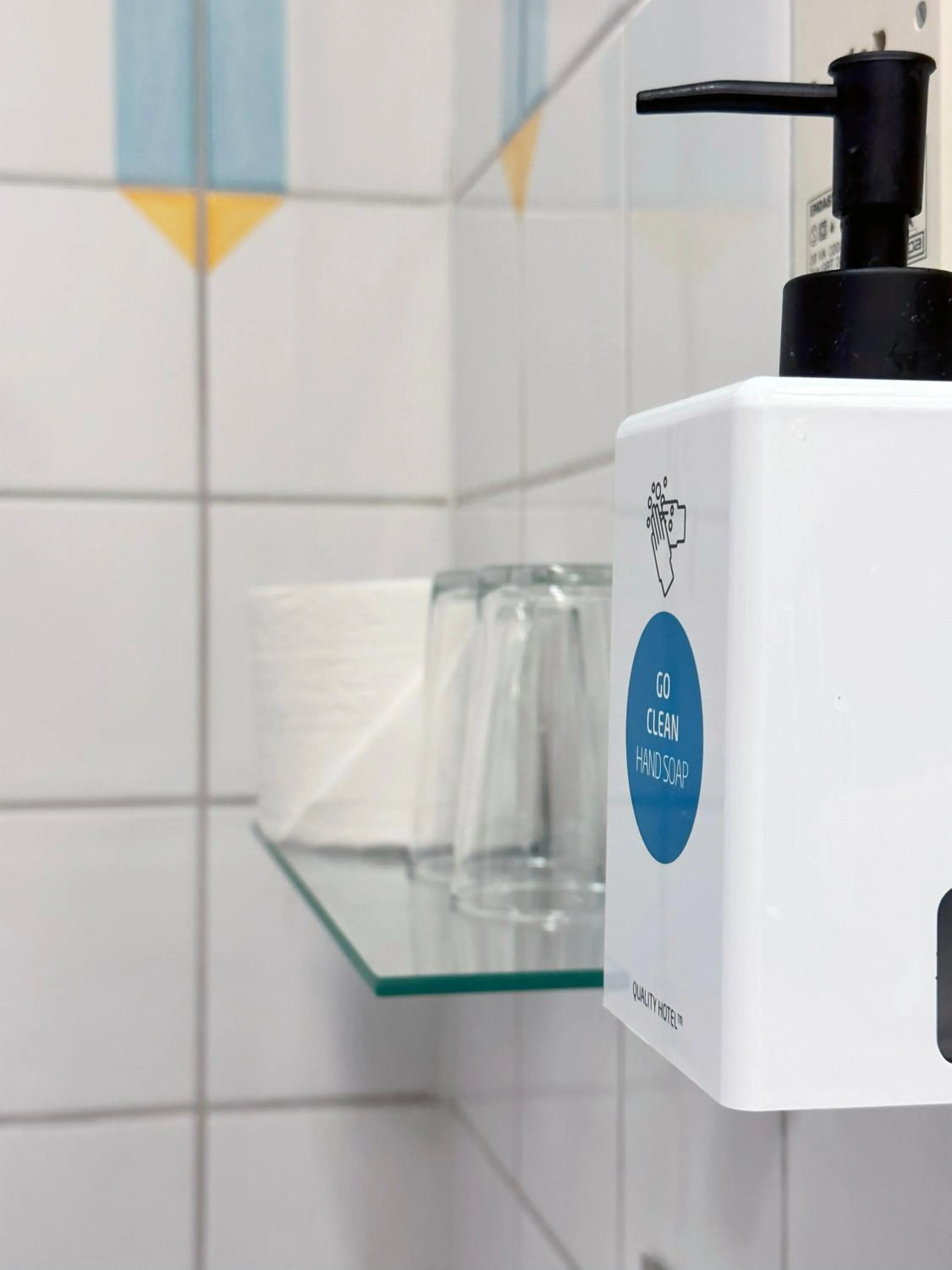 Bathroom in Quality Hotel Galaxen