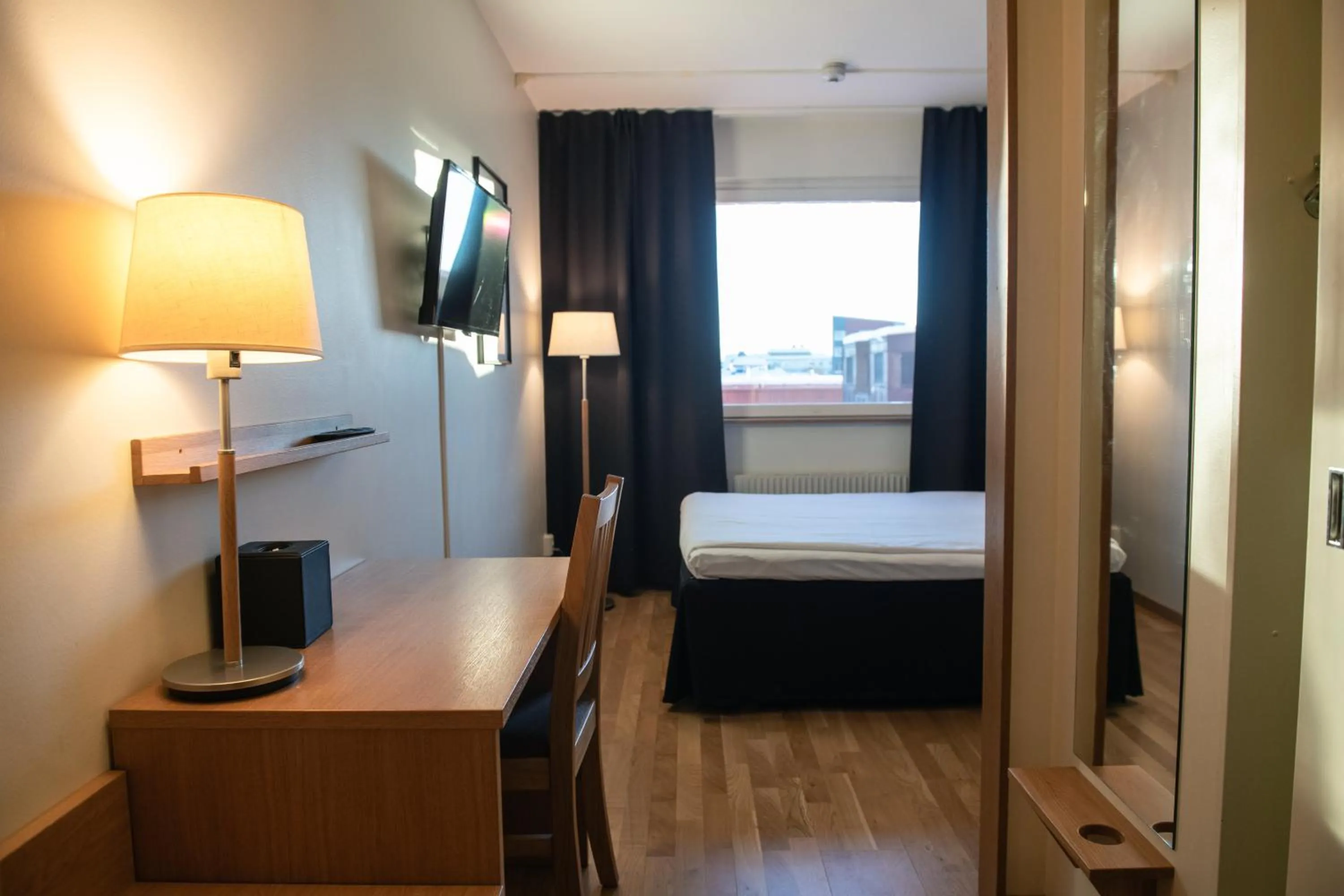 Bedroom, Bed in Quality Hotel Galaxen