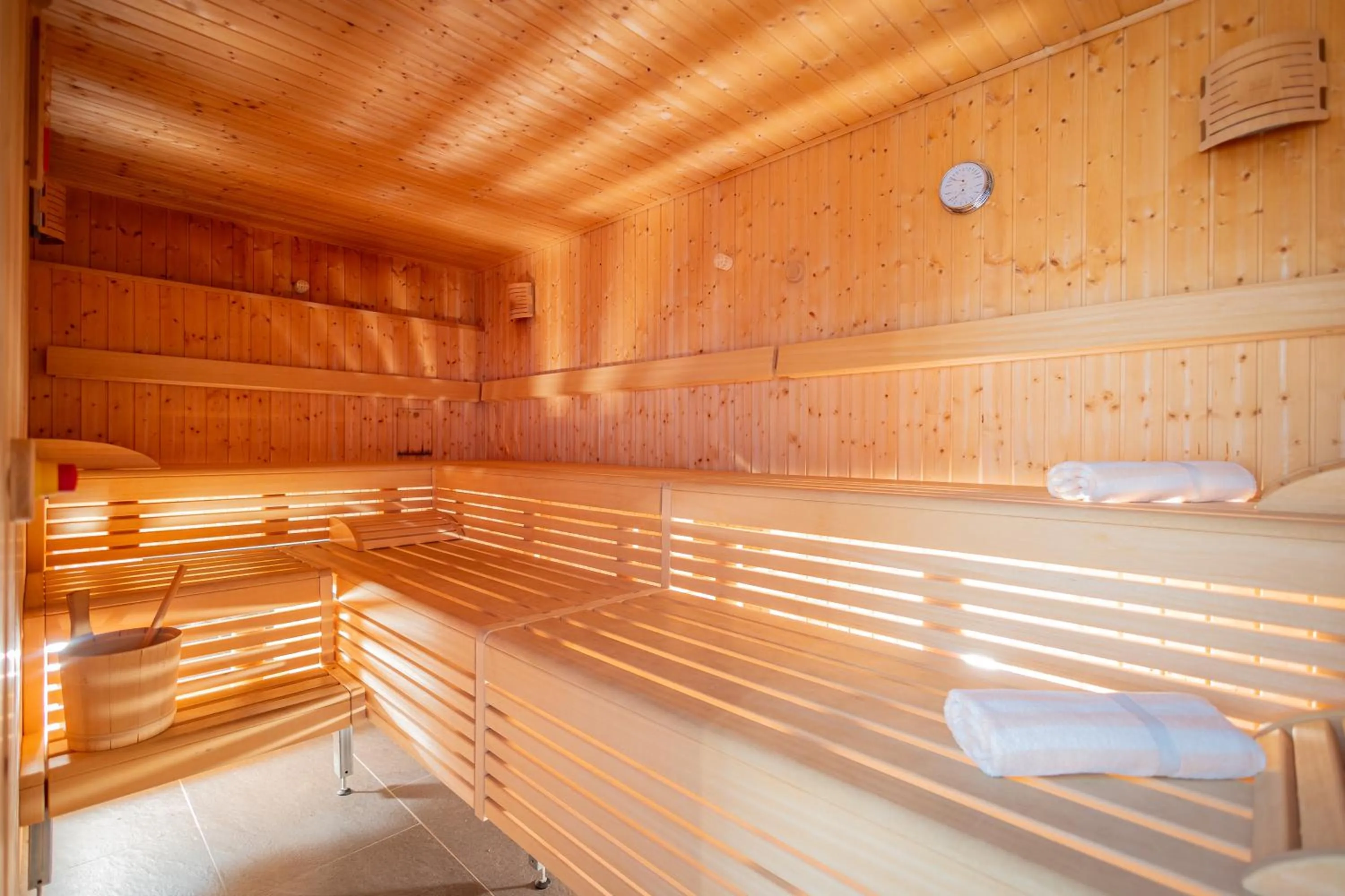 Spa and wellness centre/facilities in Hotel Dischma