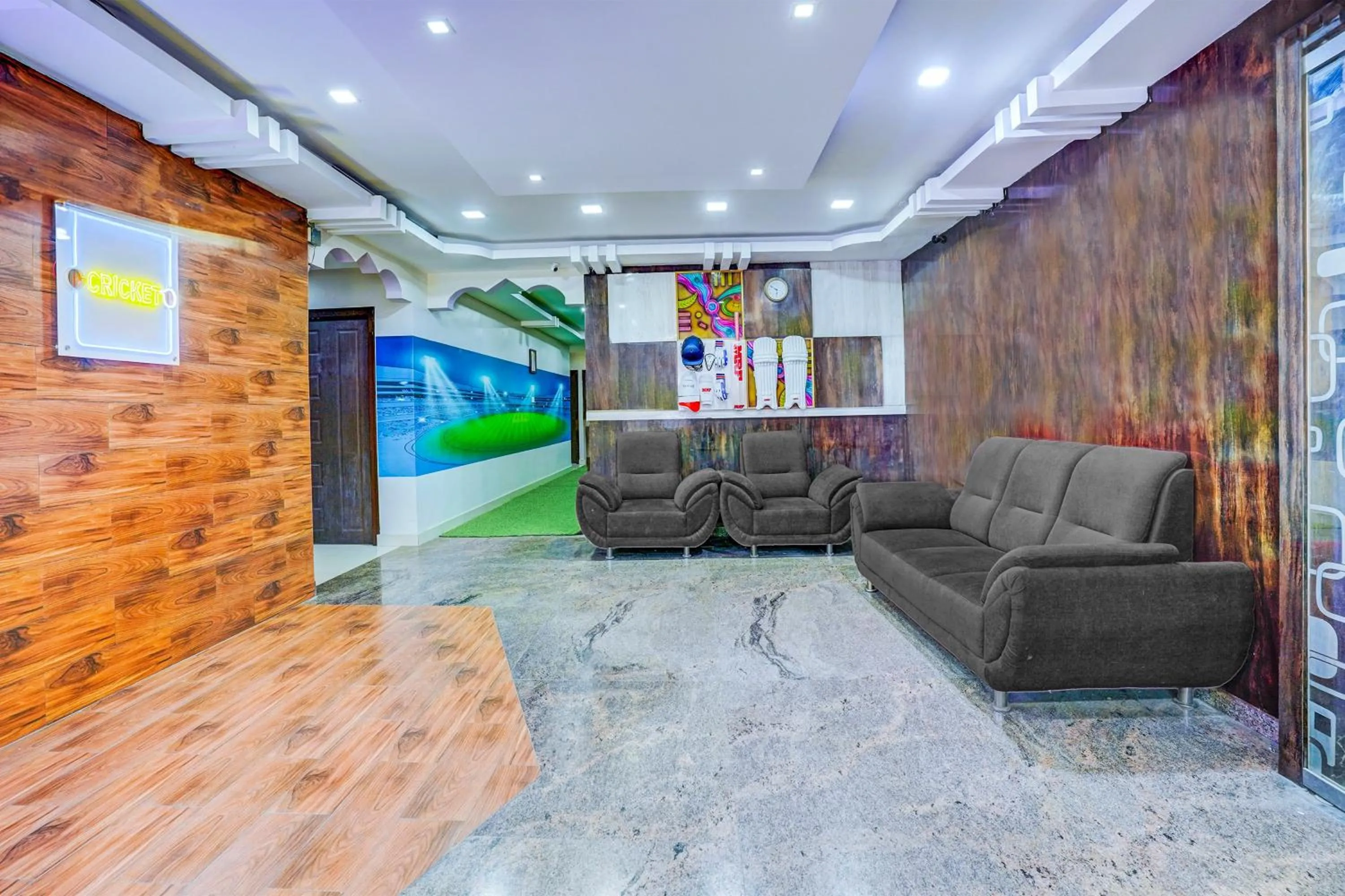 Lobby or reception in Super Hotel O Cricotel