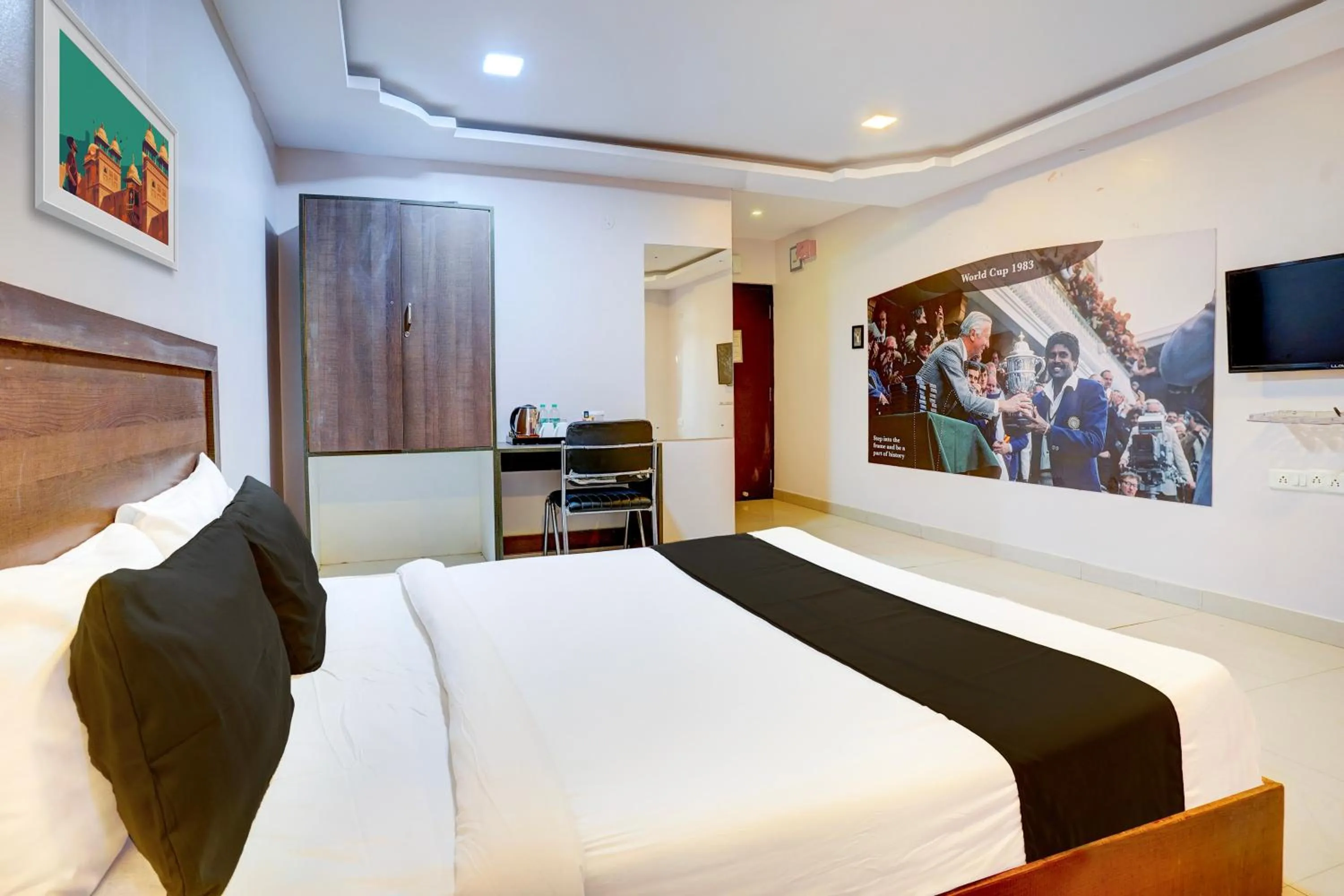 Bedroom, Bed in Super Hotel O Cricotel