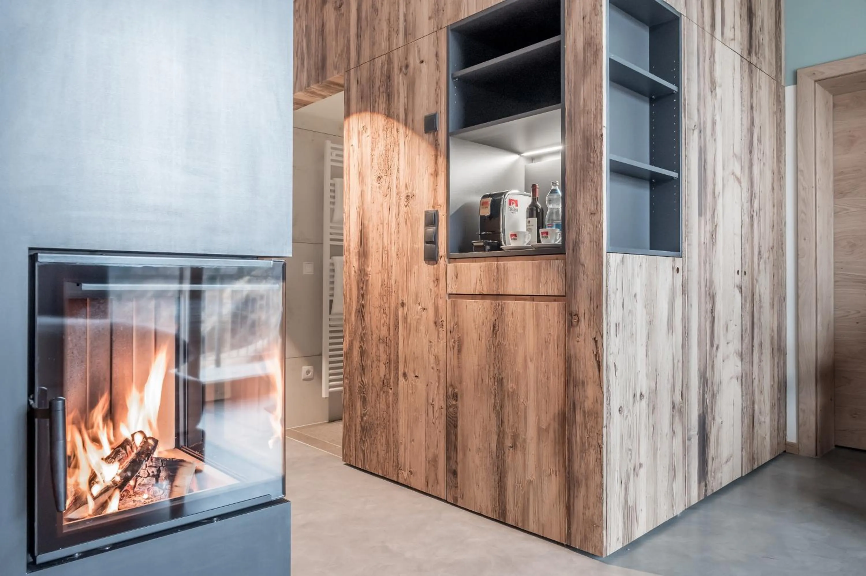 Living room in Mondschein Hotel & Chalet