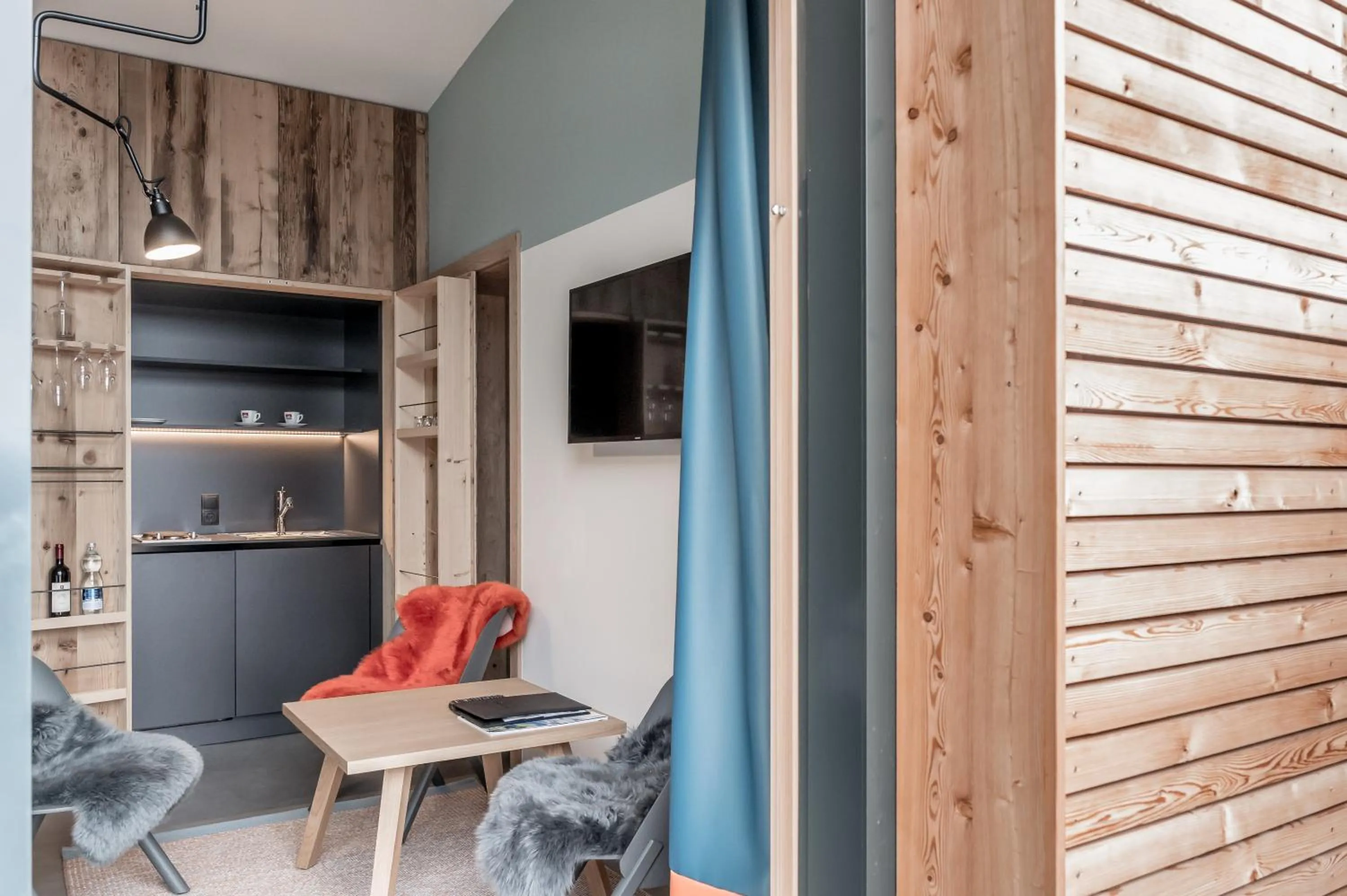 Living room in Mondschein Hotel & Chalet