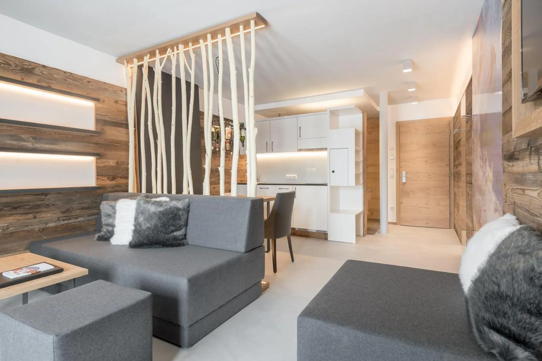 Living room in Mondschein Hotel & Chalet